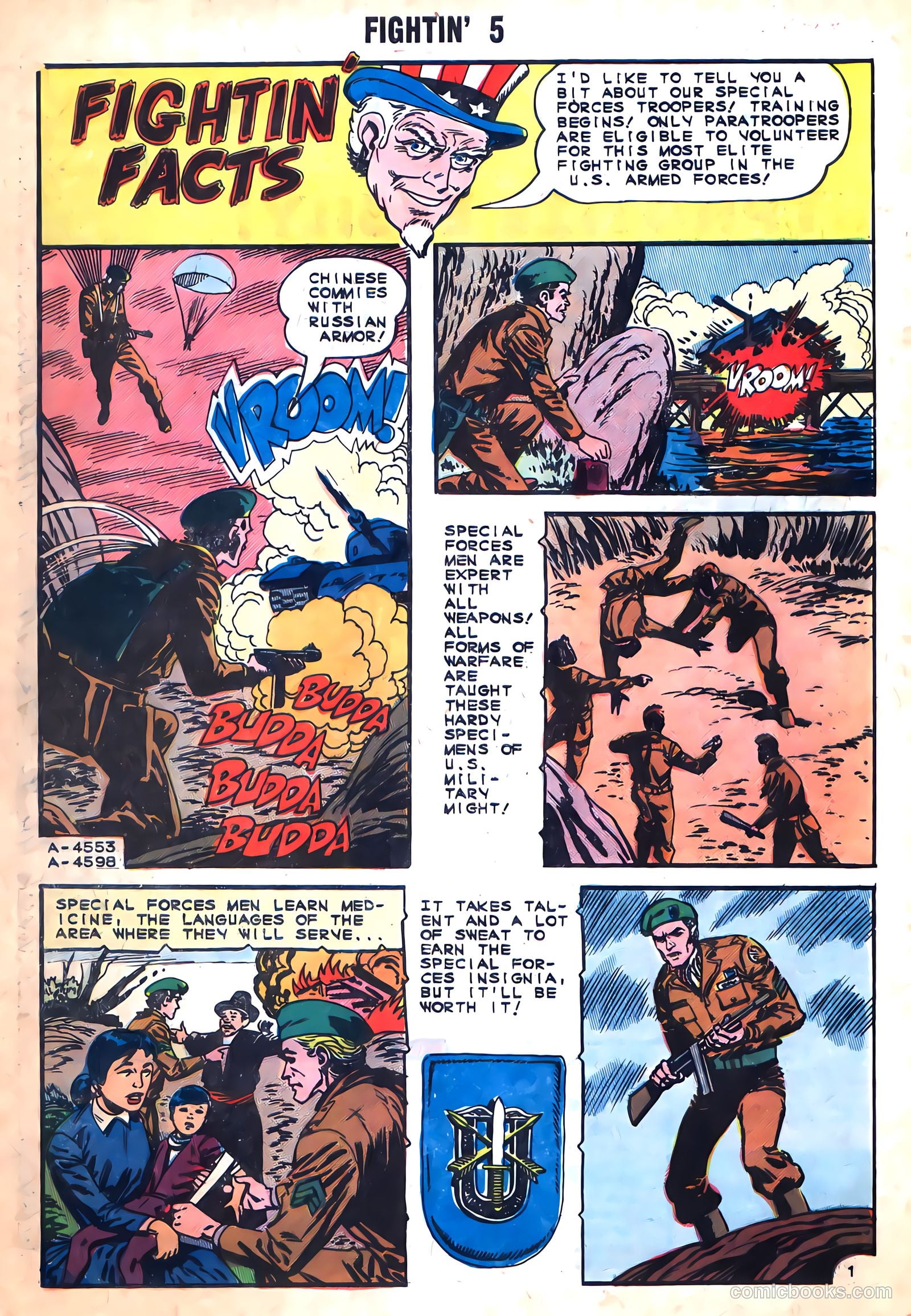 Fightin' Five #32 (1965) — page 32 of 36