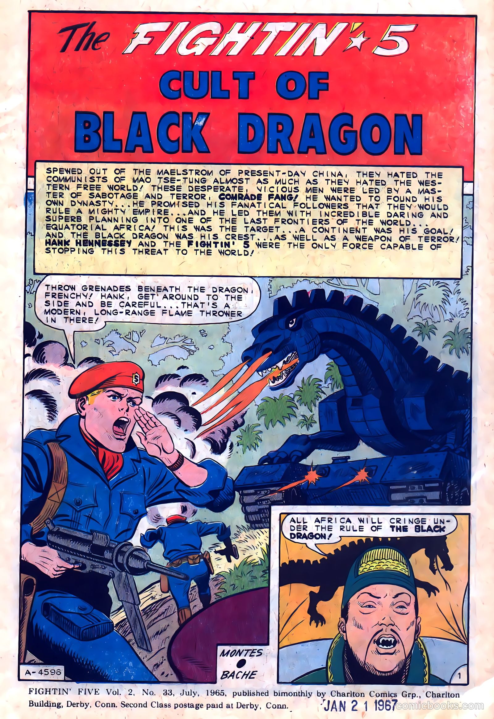 Fightin' Five #33 (1965) — page 3 of 36