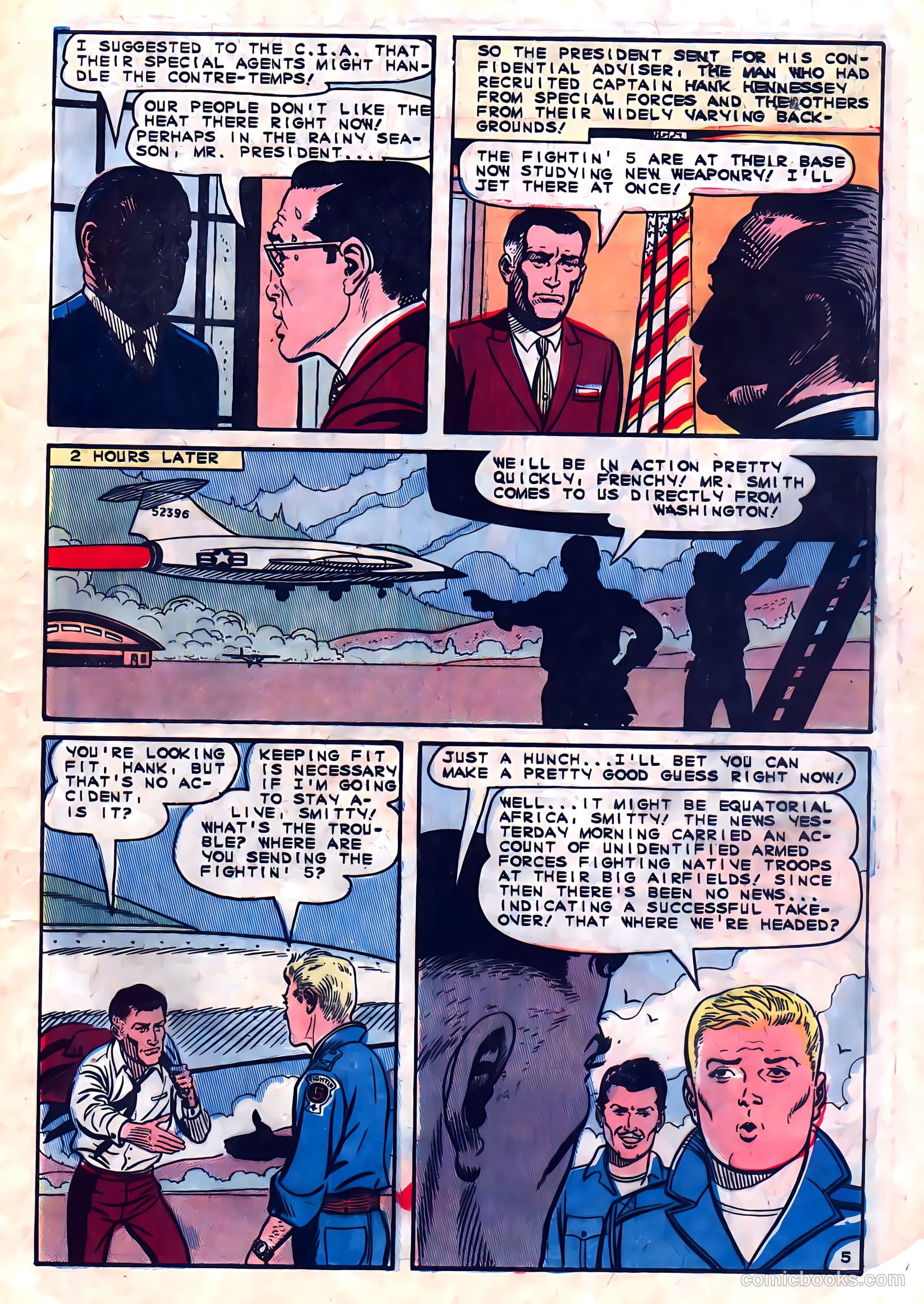 Fightin' Five #33 (1965) — page 9 of 36