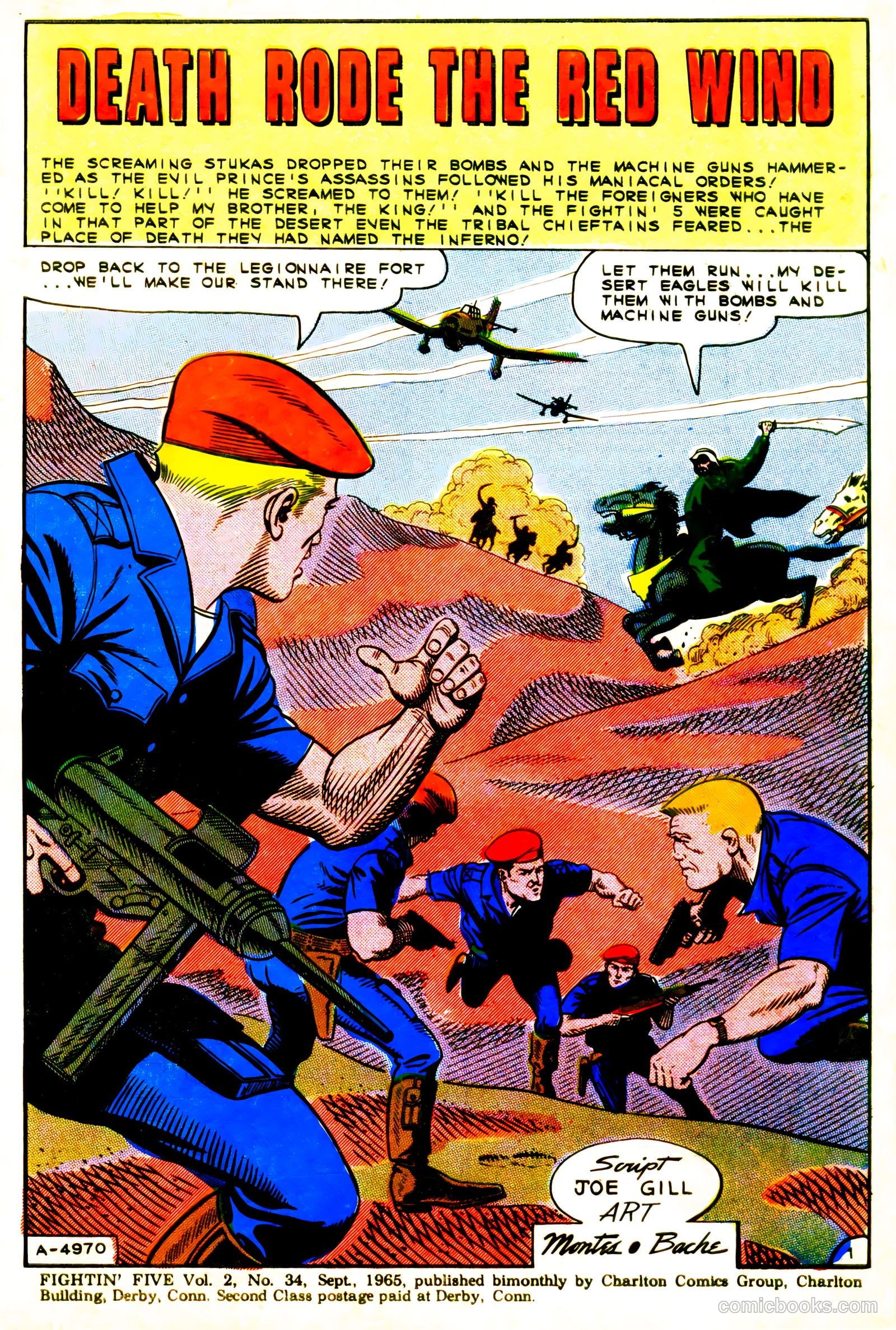 Fightin' Five #34 (1965) — page 3 of 36