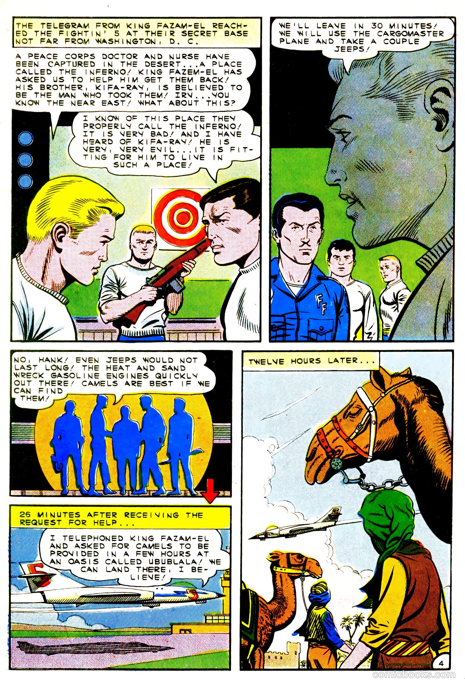Fightin' Five #34 (1965) — page 6 of 36