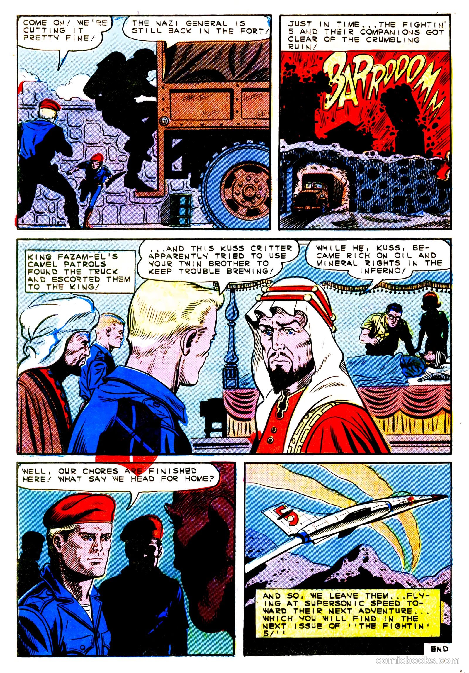 Fightin' Five #34 (1965) — page 28 of 36