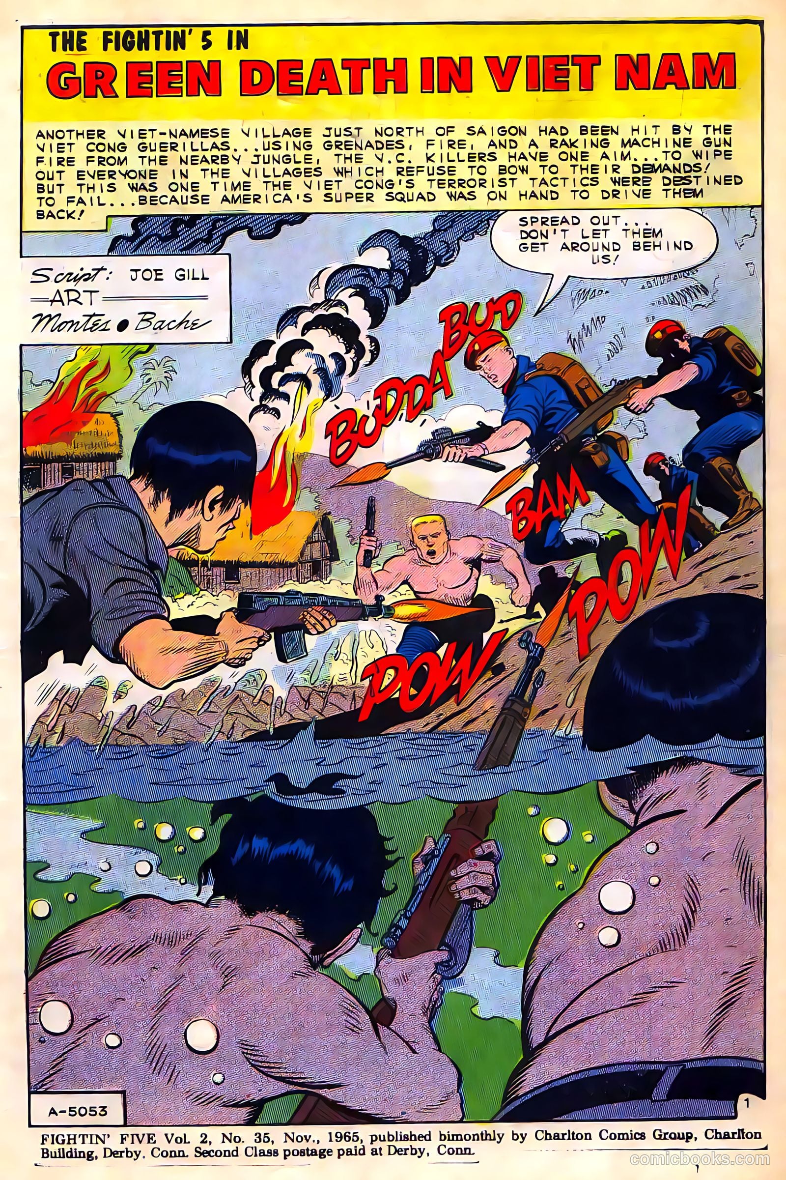 Fightin' Five #35 (1965) — page 3 of 36