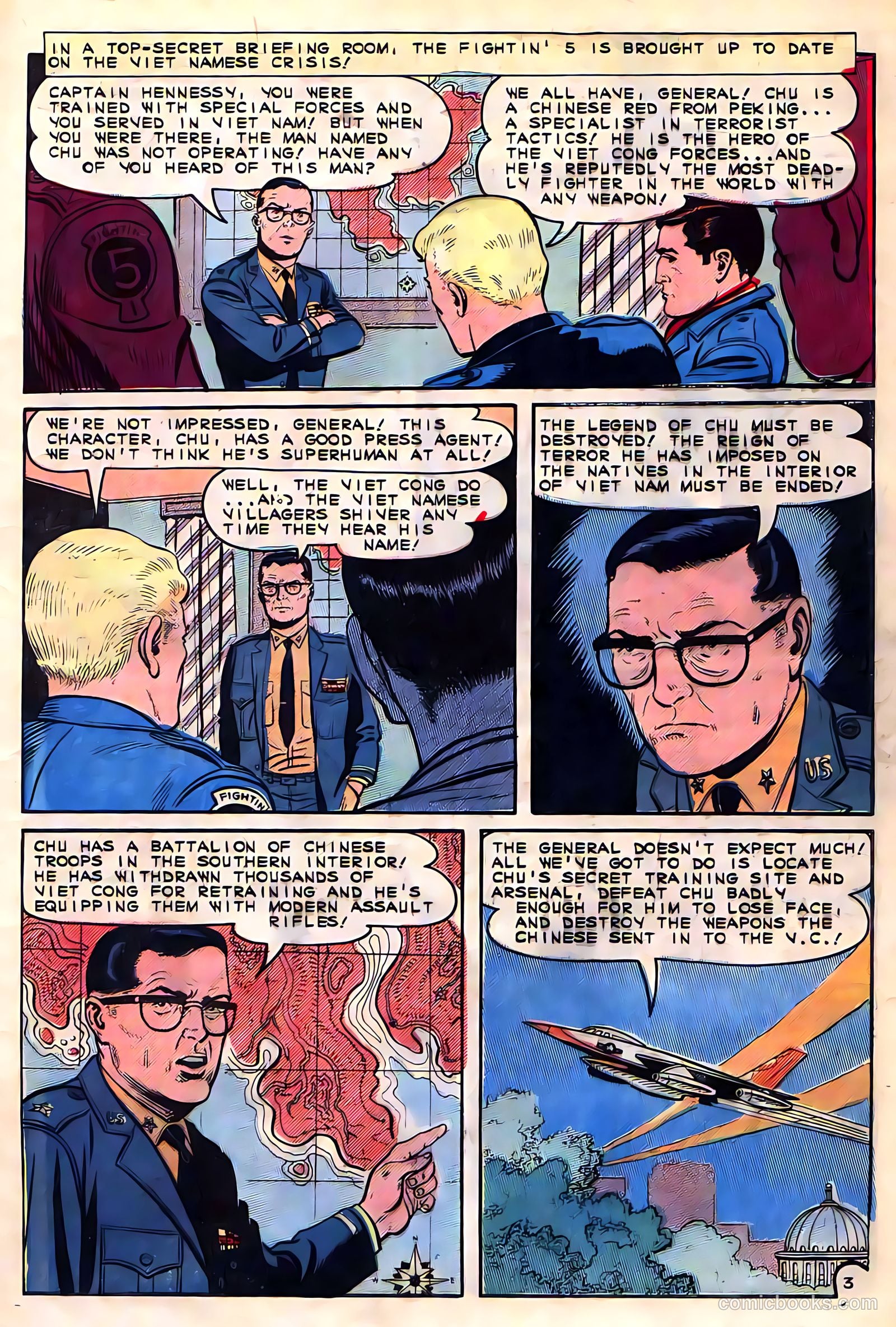Fightin' Five #35 (1965) — page 5 of 36