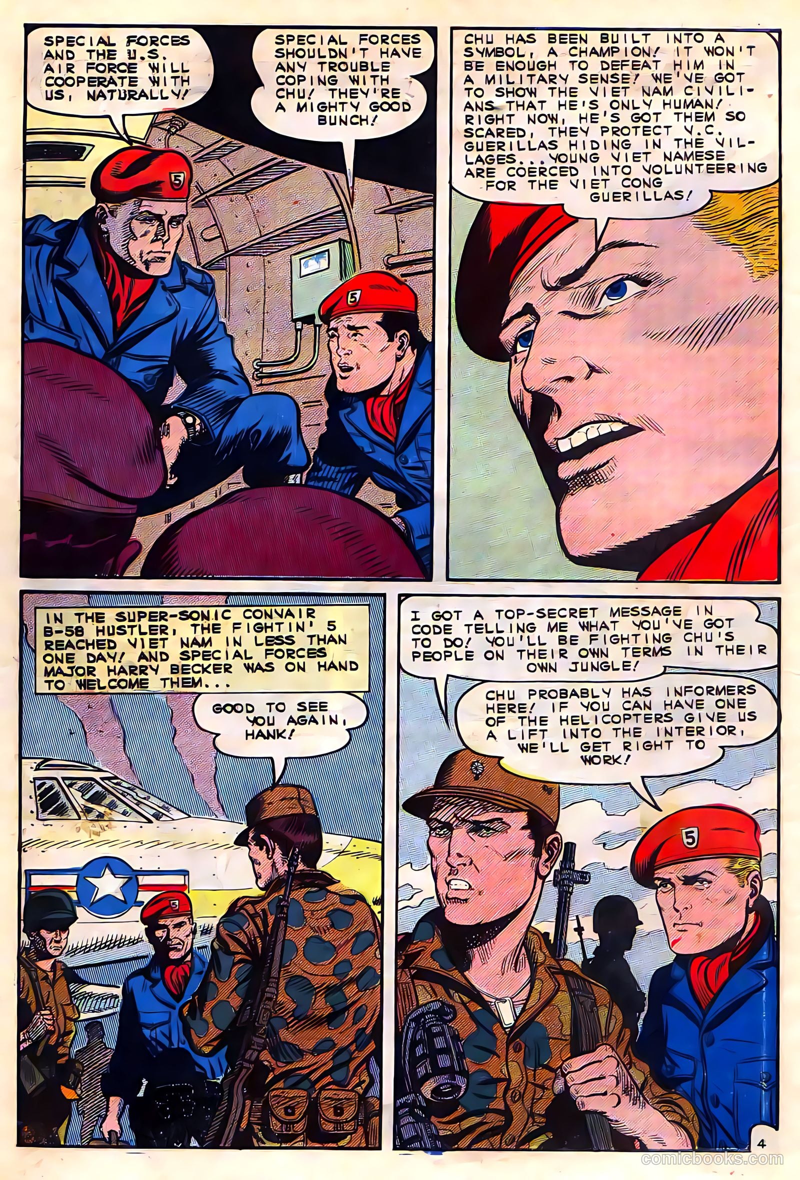 Fightin' Five #35 (1965) — page 6 of 36