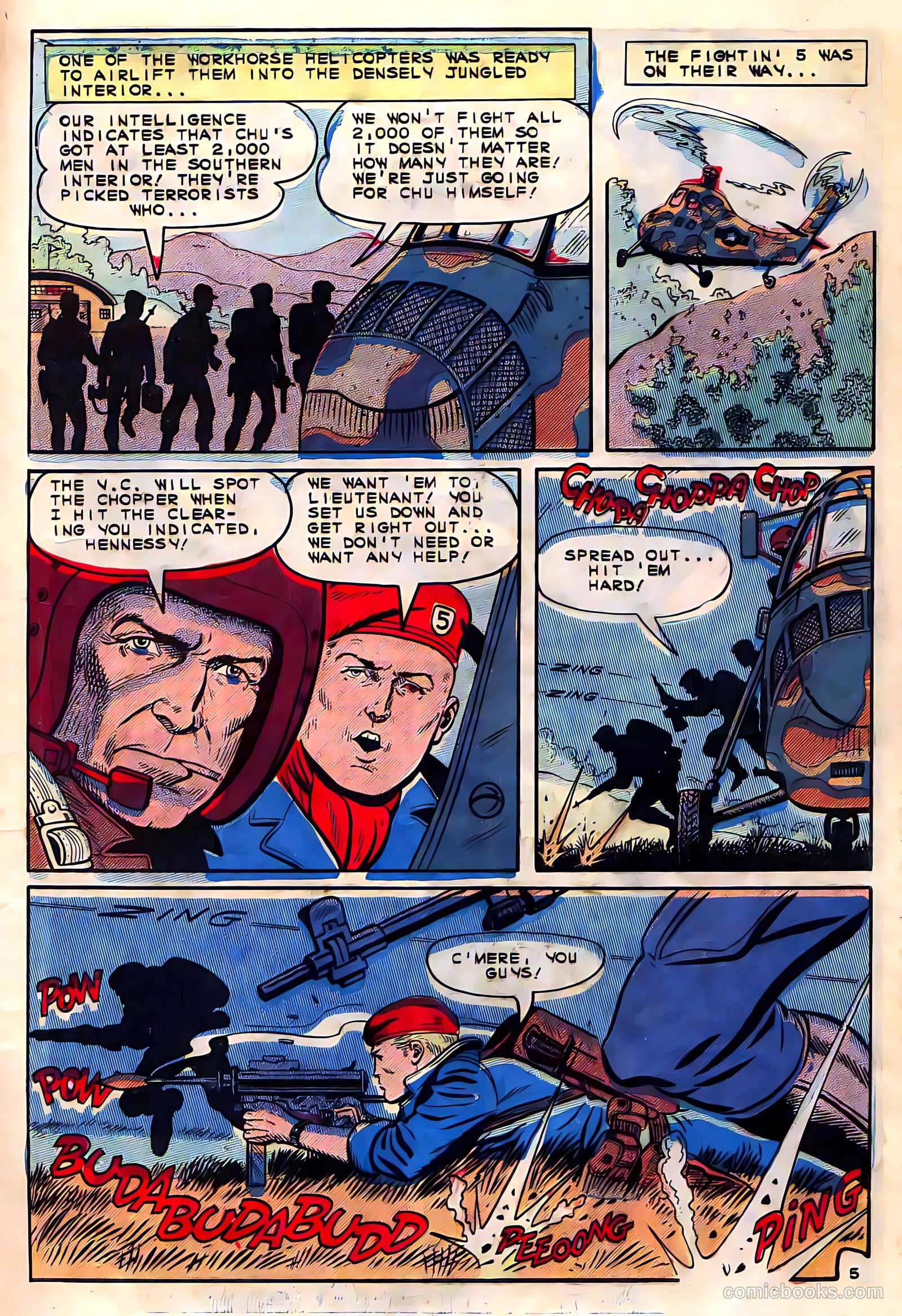 Fightin' Five #35 (1965) — page 9 of 36