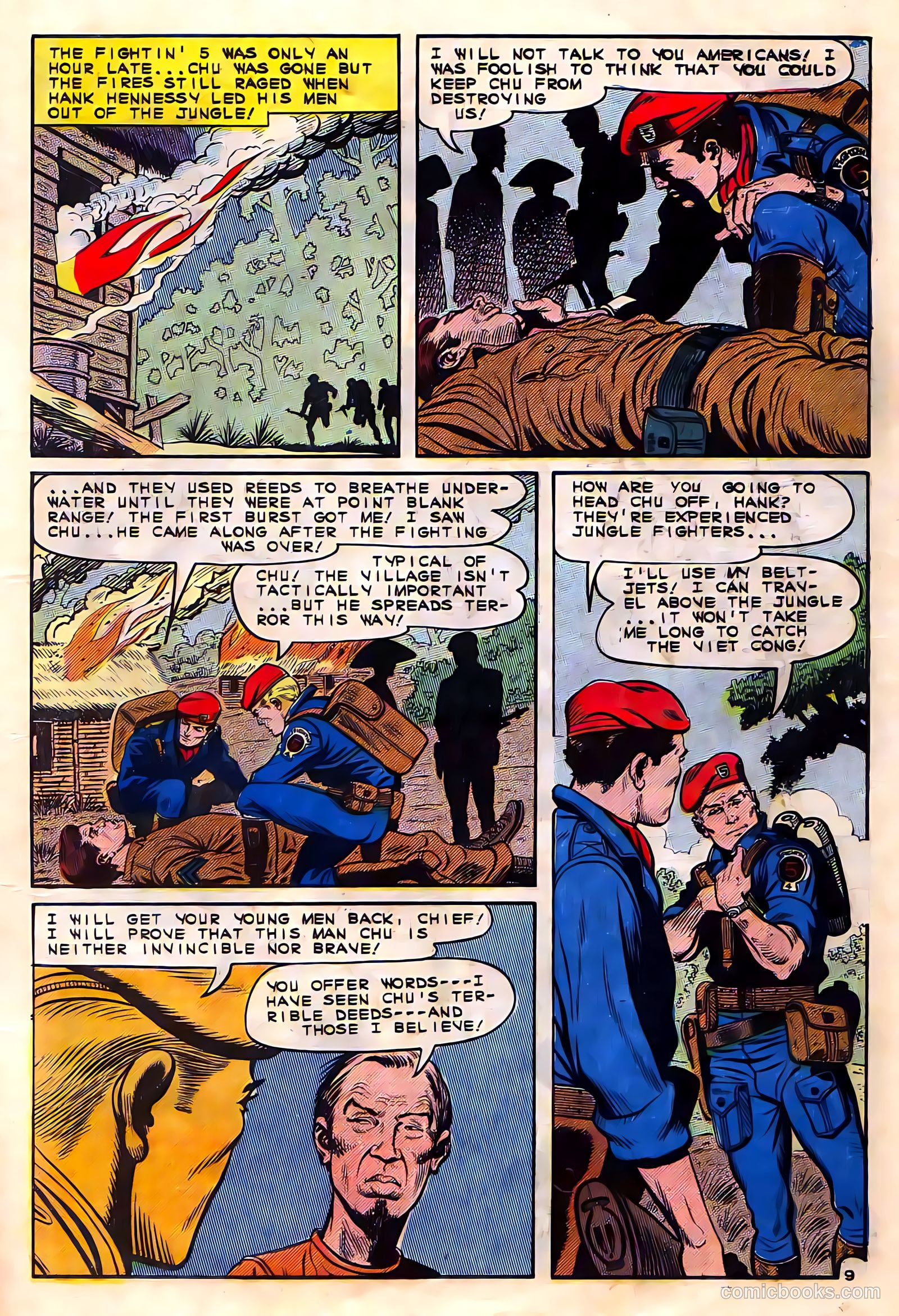 Fightin' Five #35 (1965) — page 15 of 36