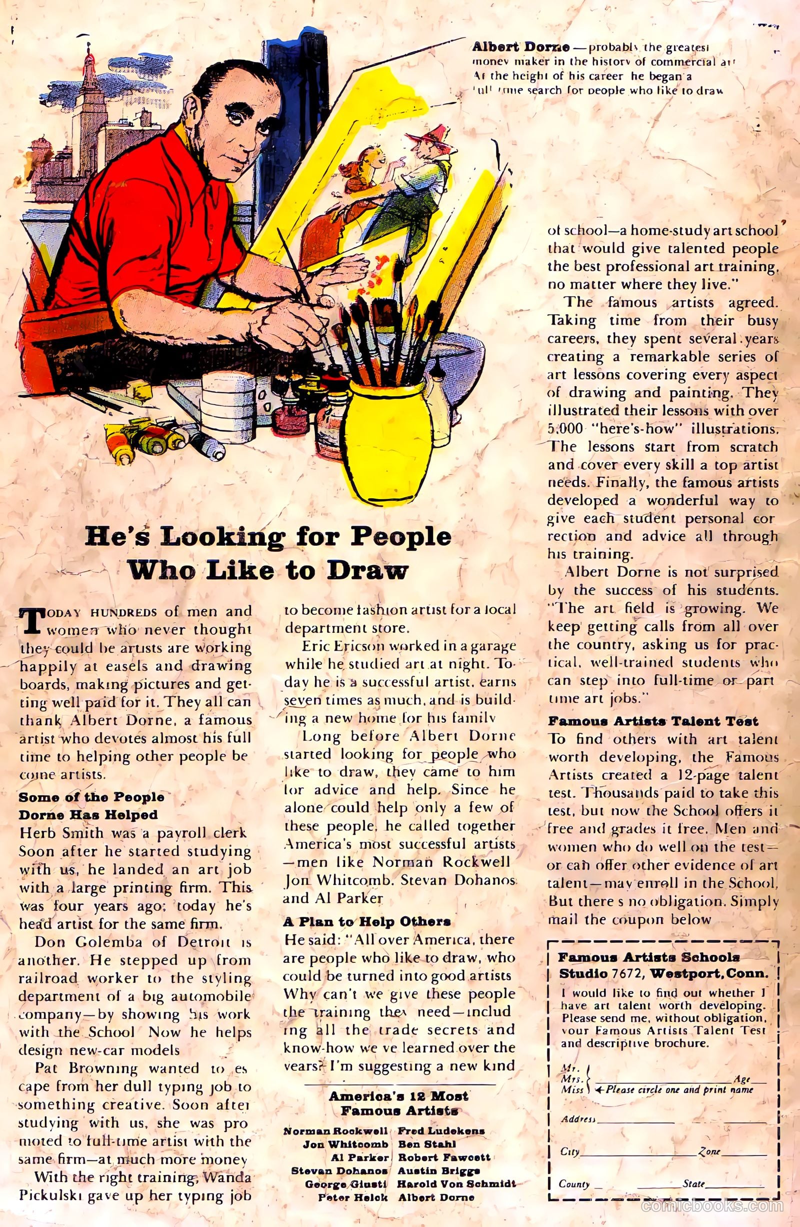 Fightin' Five #35 (1965) — page 36 of 36