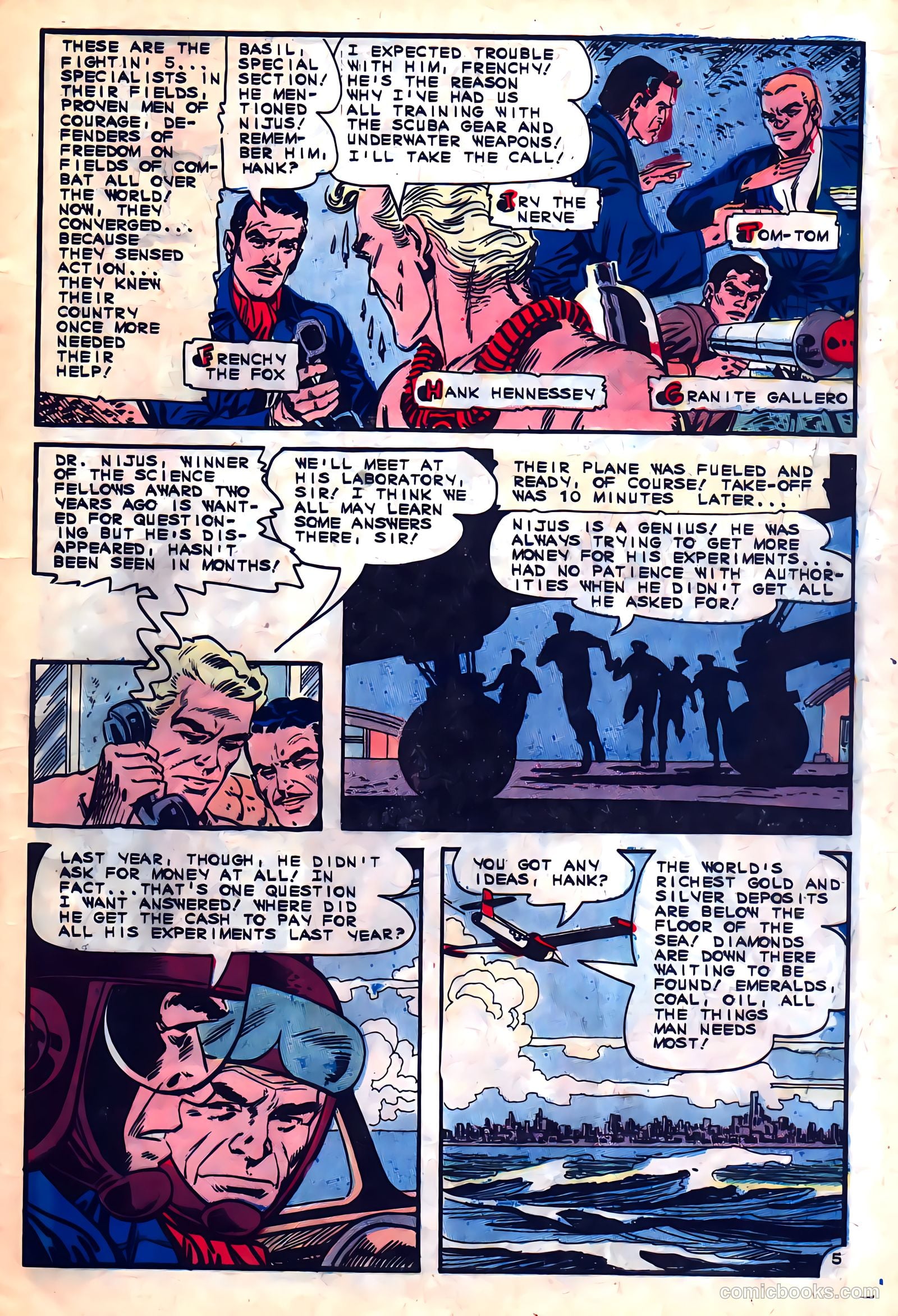 Fightin' Five #36 (1966) — page 9 of 36