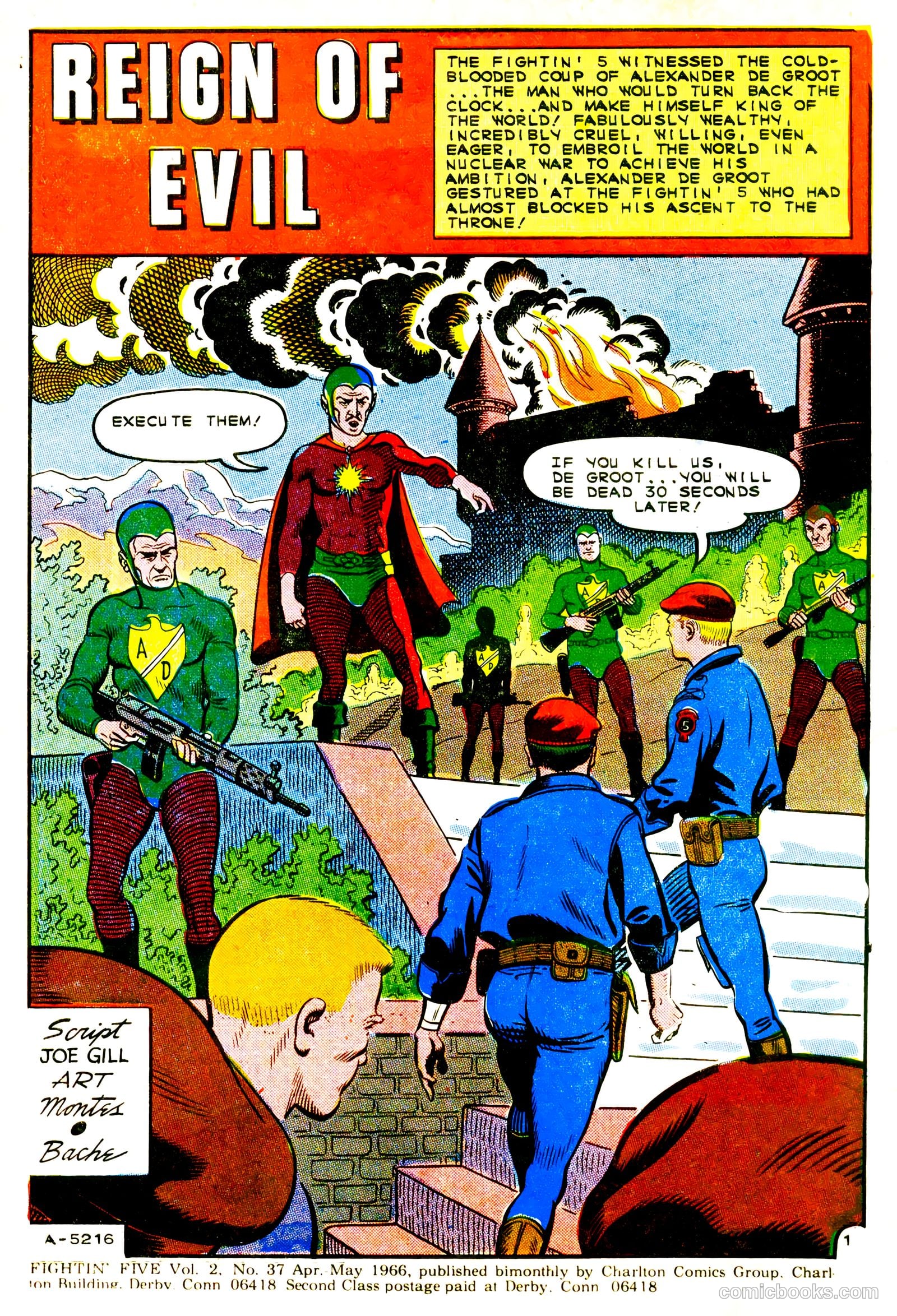 Fightin' Five #37 (1966) — page 3 of 36