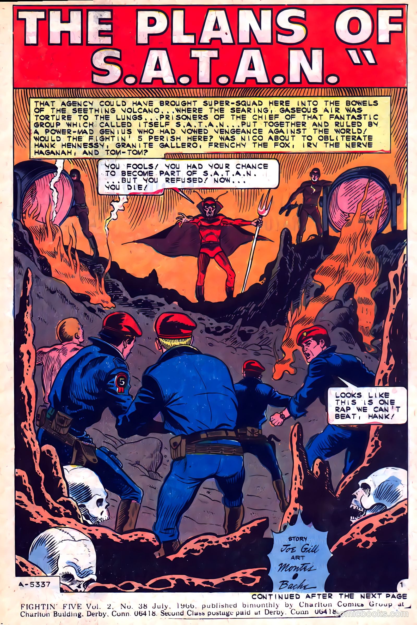 Fightin' Five #38 (1966) — page 3 of 36