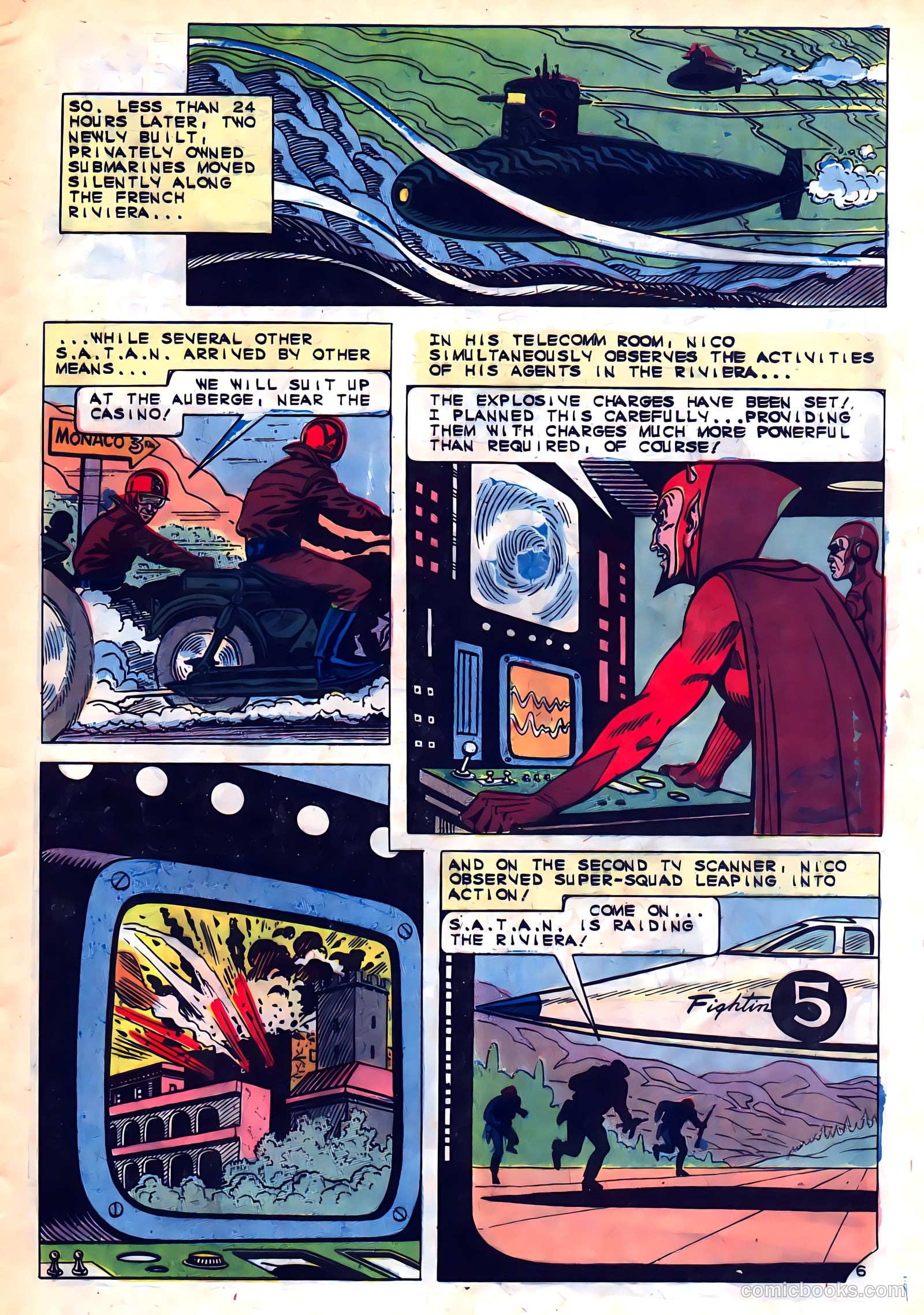 Fightin' Five #38 (1966) — page 9 of 36