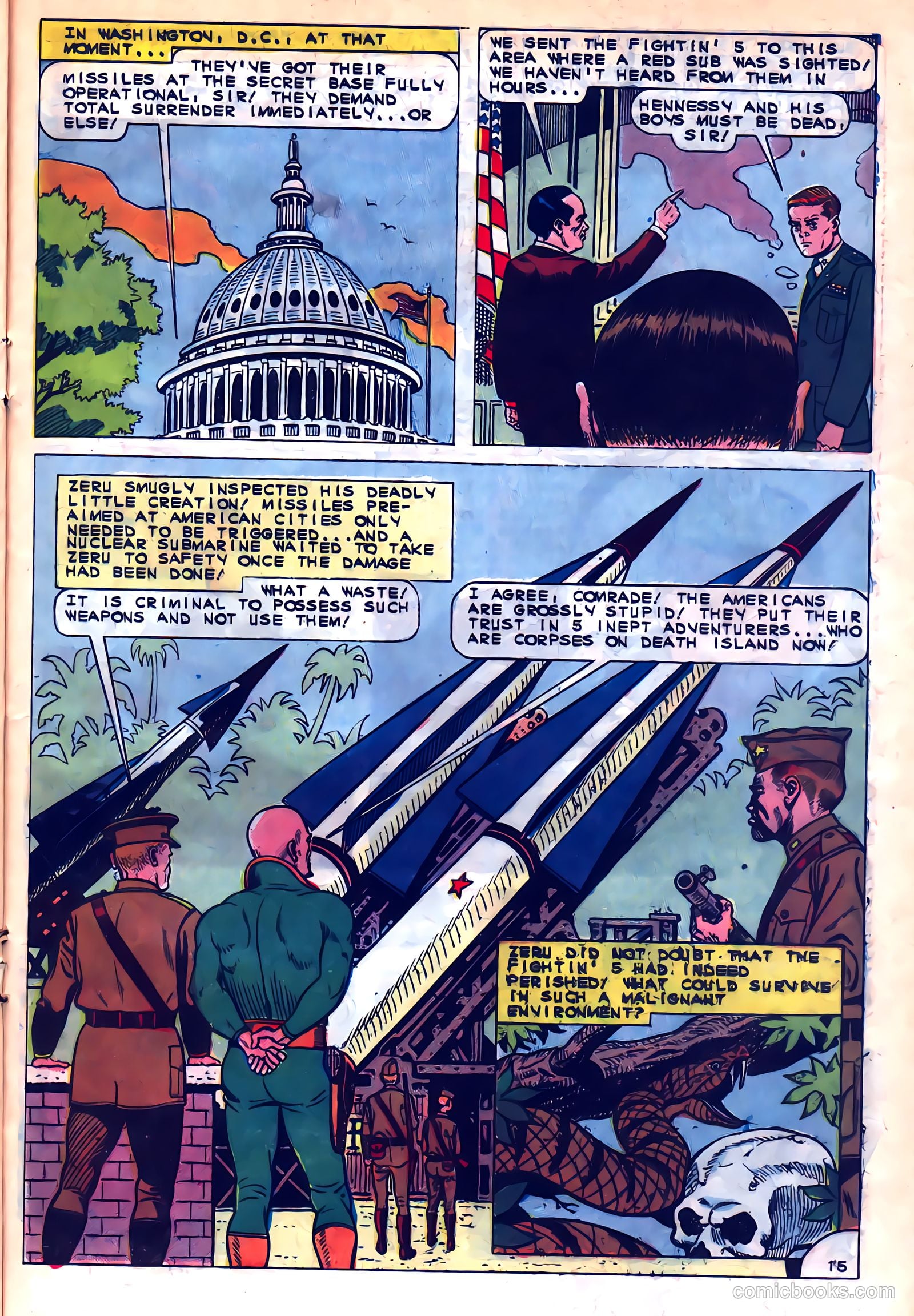 Fightin' Five #39 (1966) — page 21 of 36