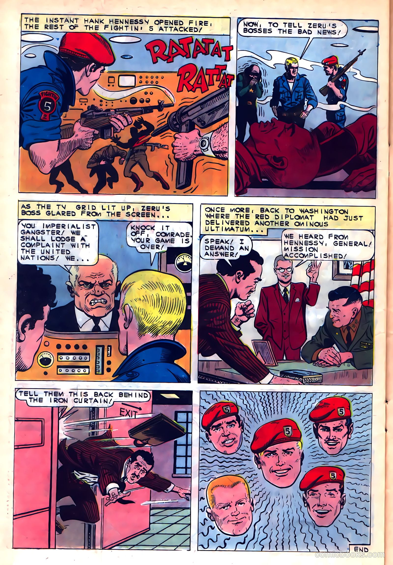 Fightin' Five #39 (1966) — page 28 of 36