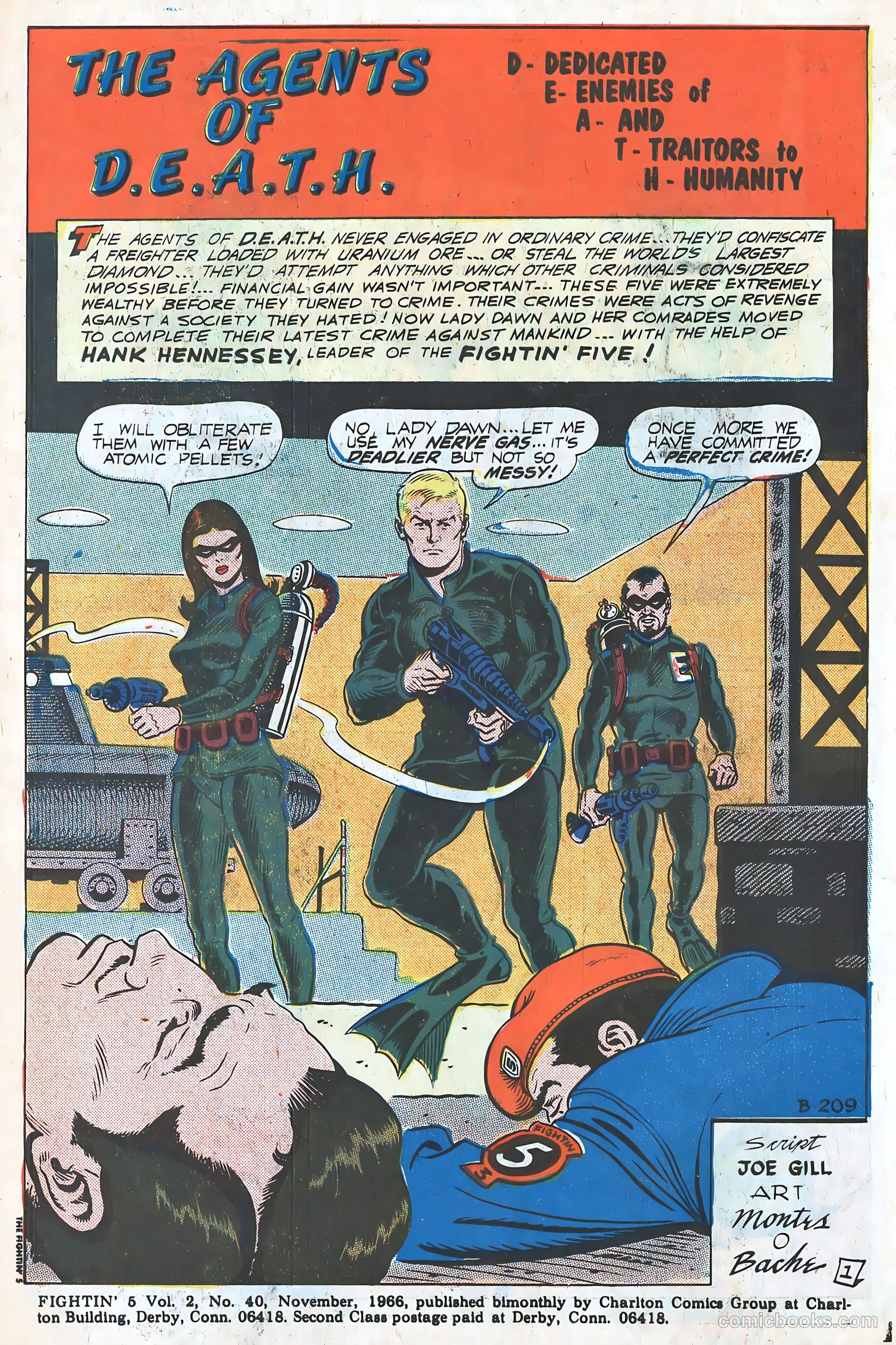Fightin' Five #40 (1966) — page 3 of 19