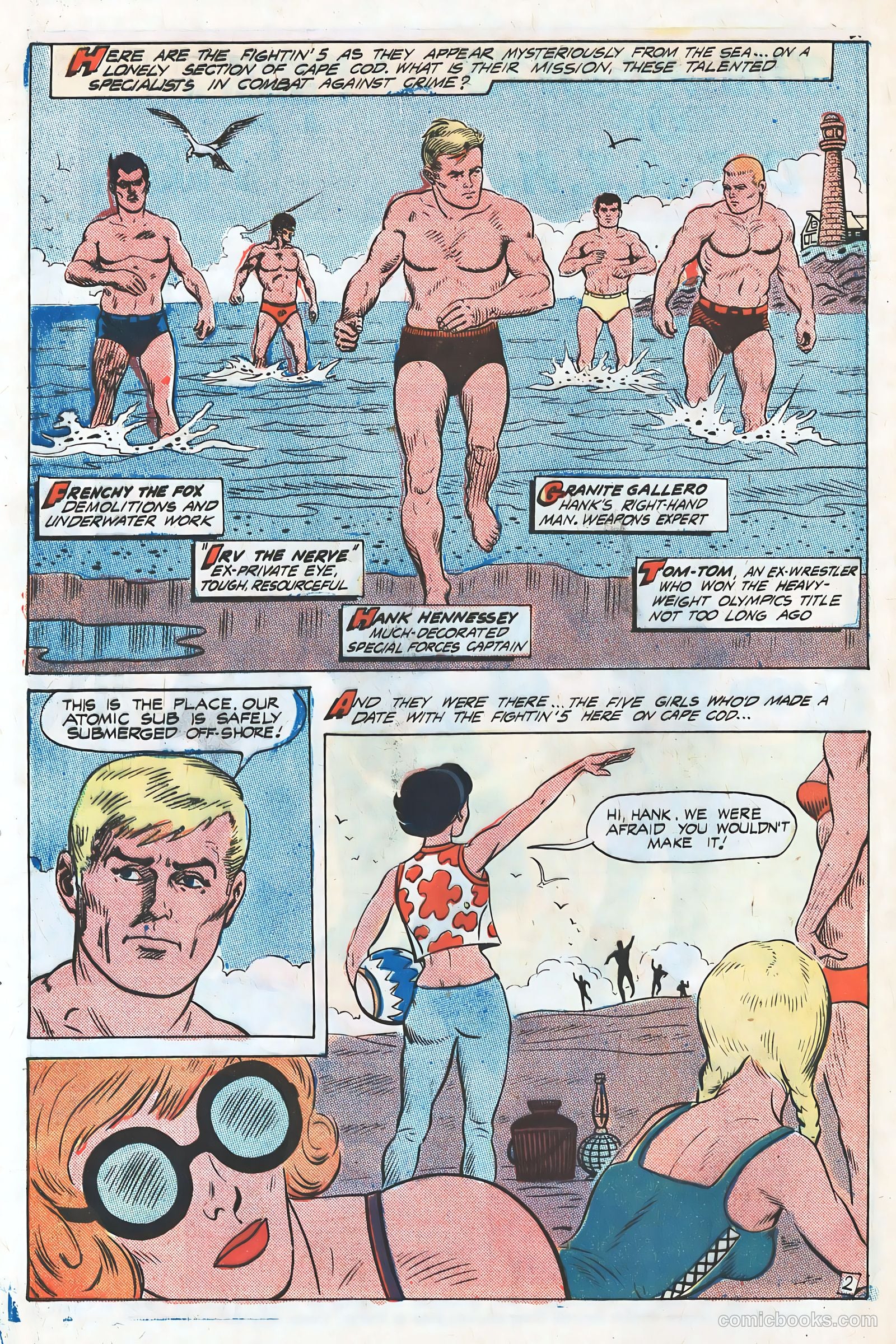 Fightin' Five #40 (1966) — page 4 of 19