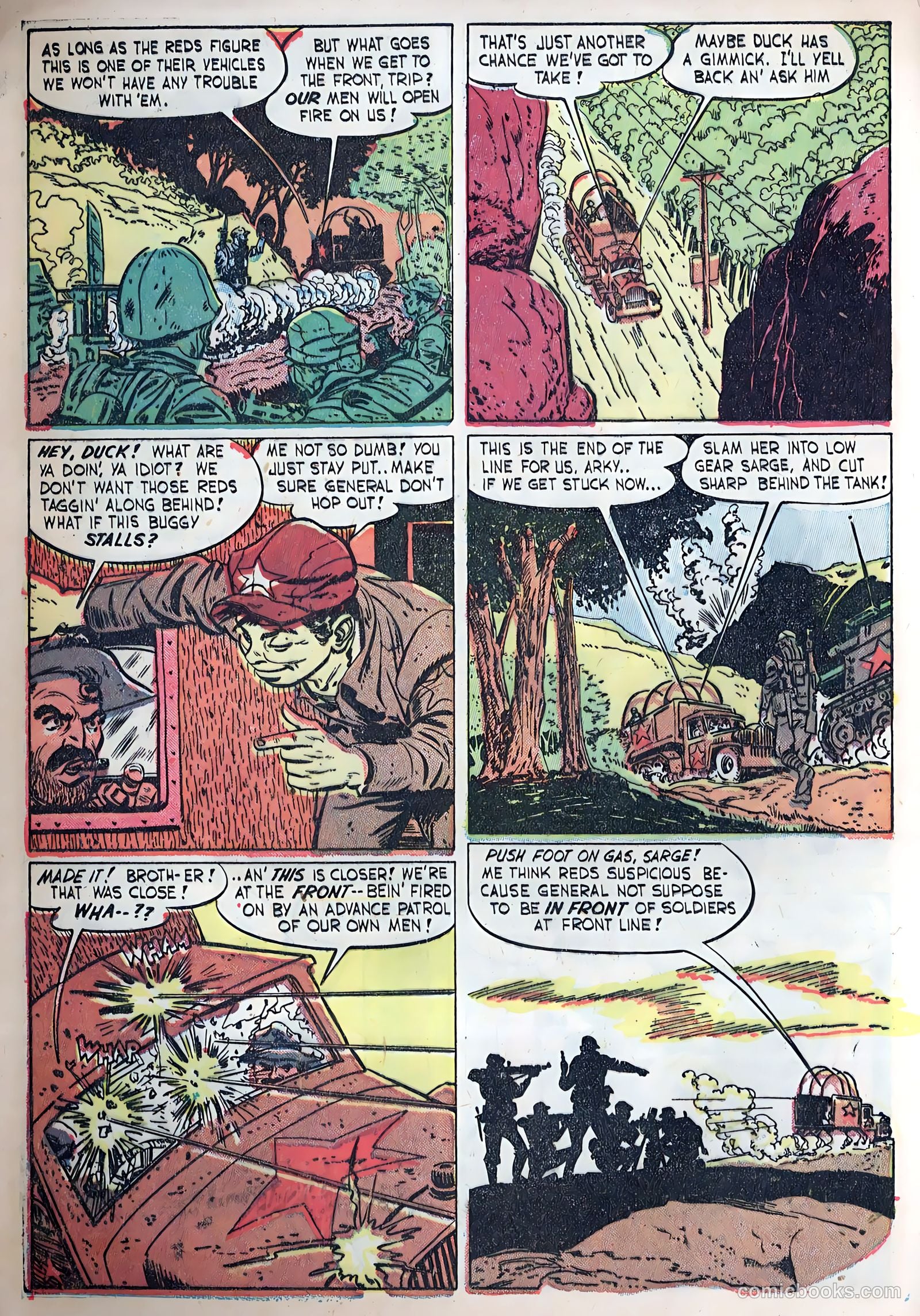 Fightin' Marines #1 (1950) — page 8 of 36