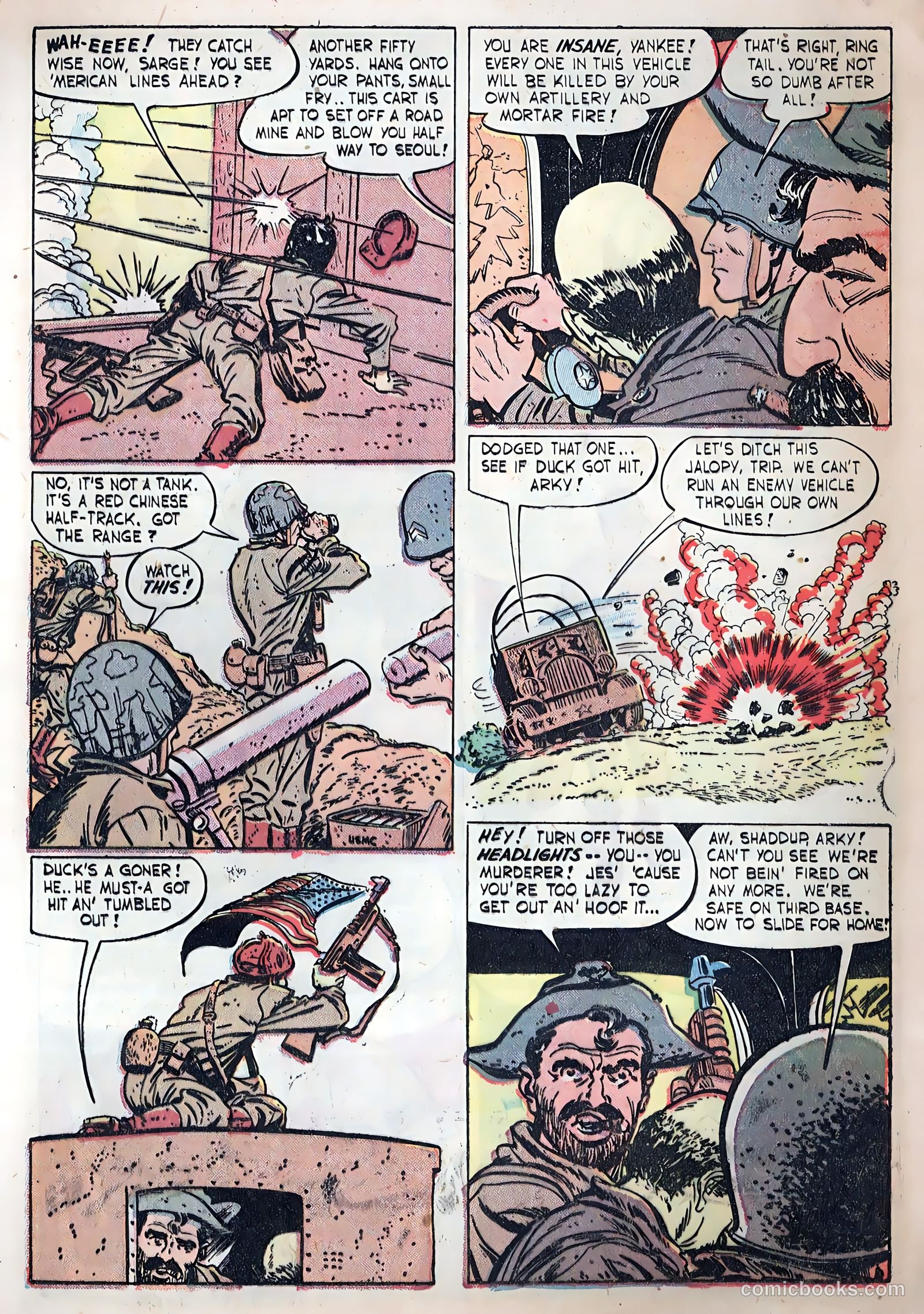 Fightin' Marines #1 (1950) — page 9 of 36