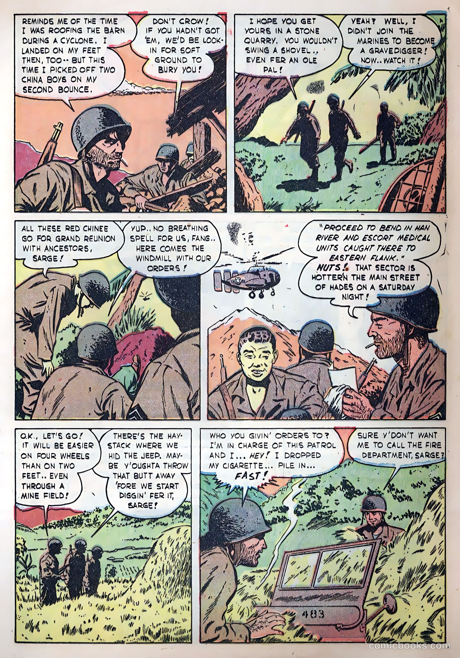 Fightin' Marines #1 (1950) — page 13 of 36