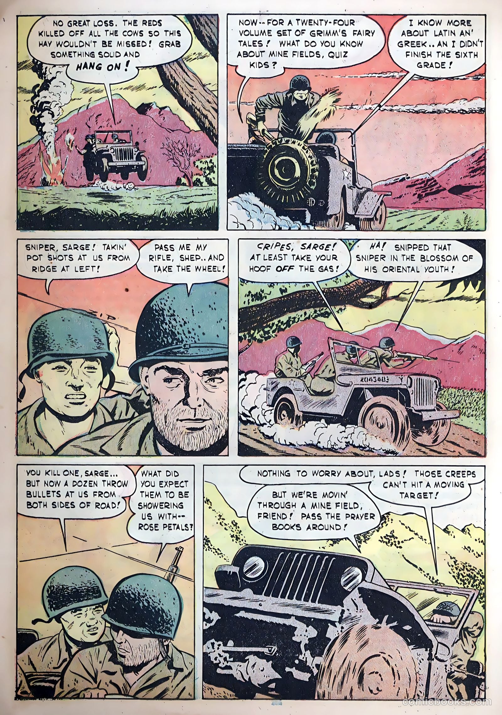 Fightin' Marines #1 (1950) — page 14 of 36