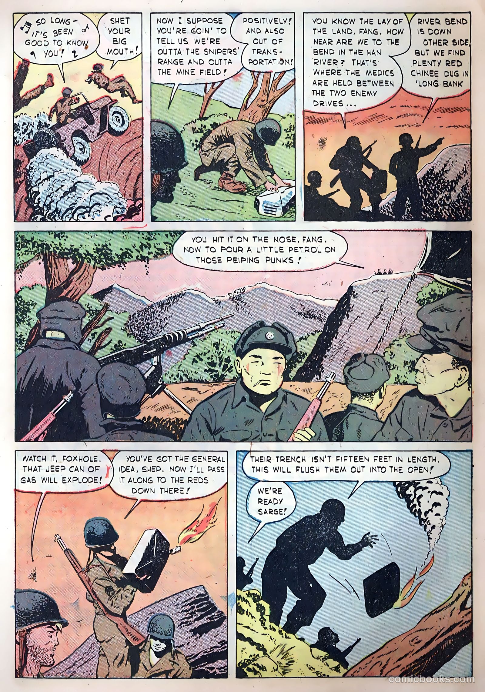 Fightin' Marines #1 (1950) — page 15 of 36