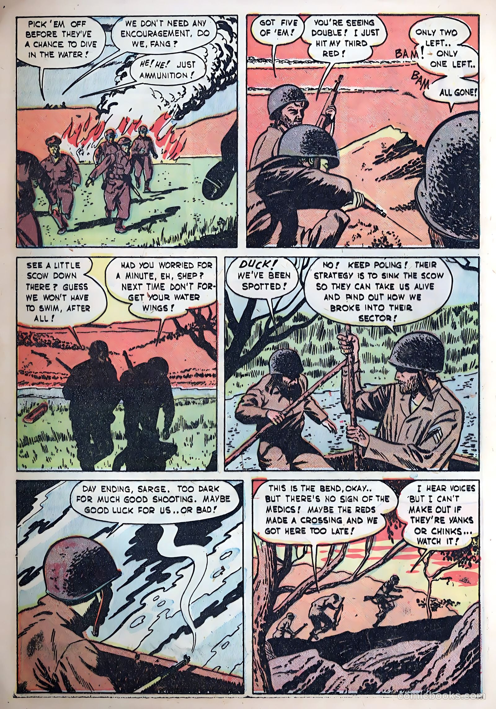 Fightin' Marines #1 (1950) — page 16 of 36