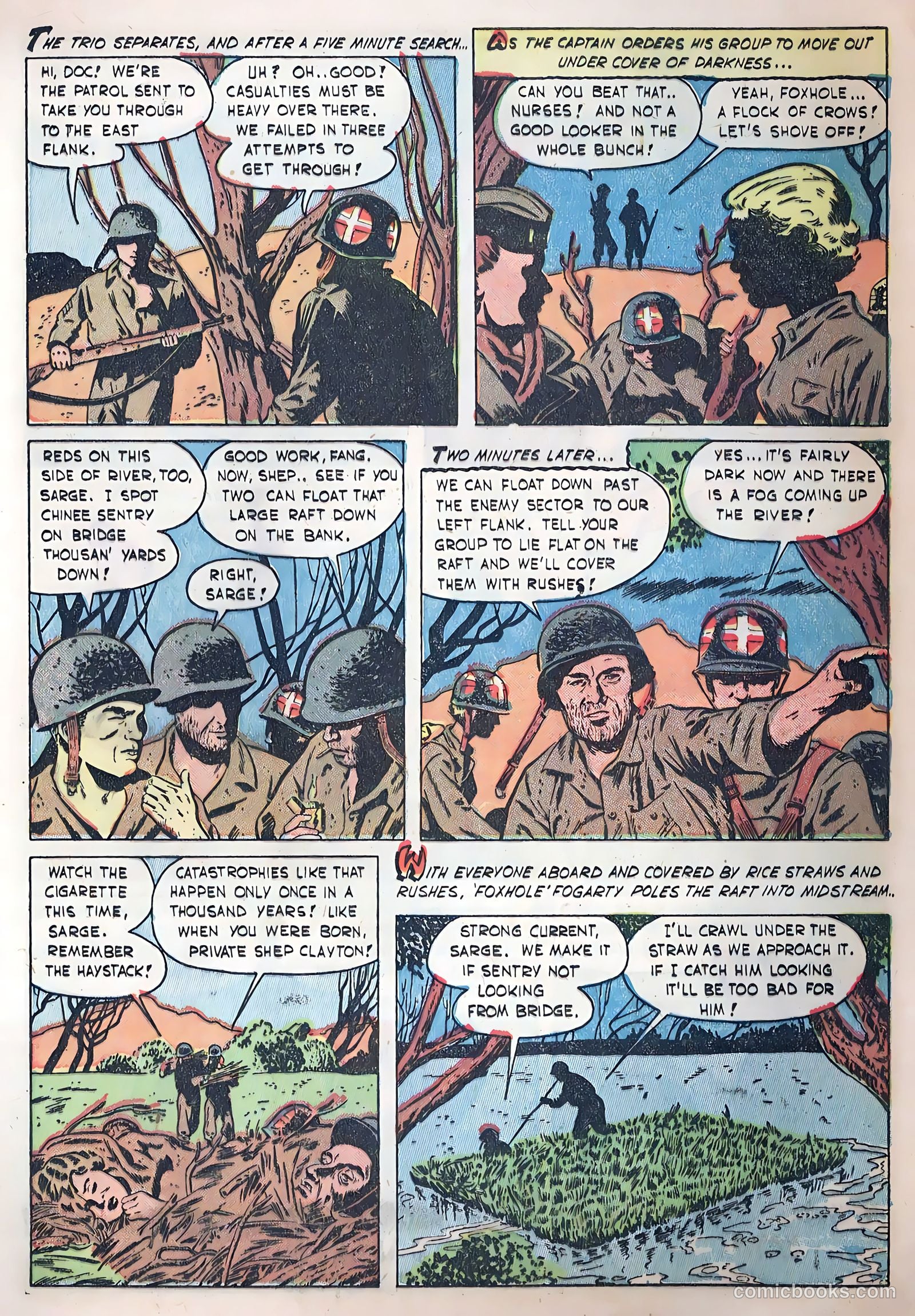 Fightin' Marines #1 (1950) — page 17 of 36