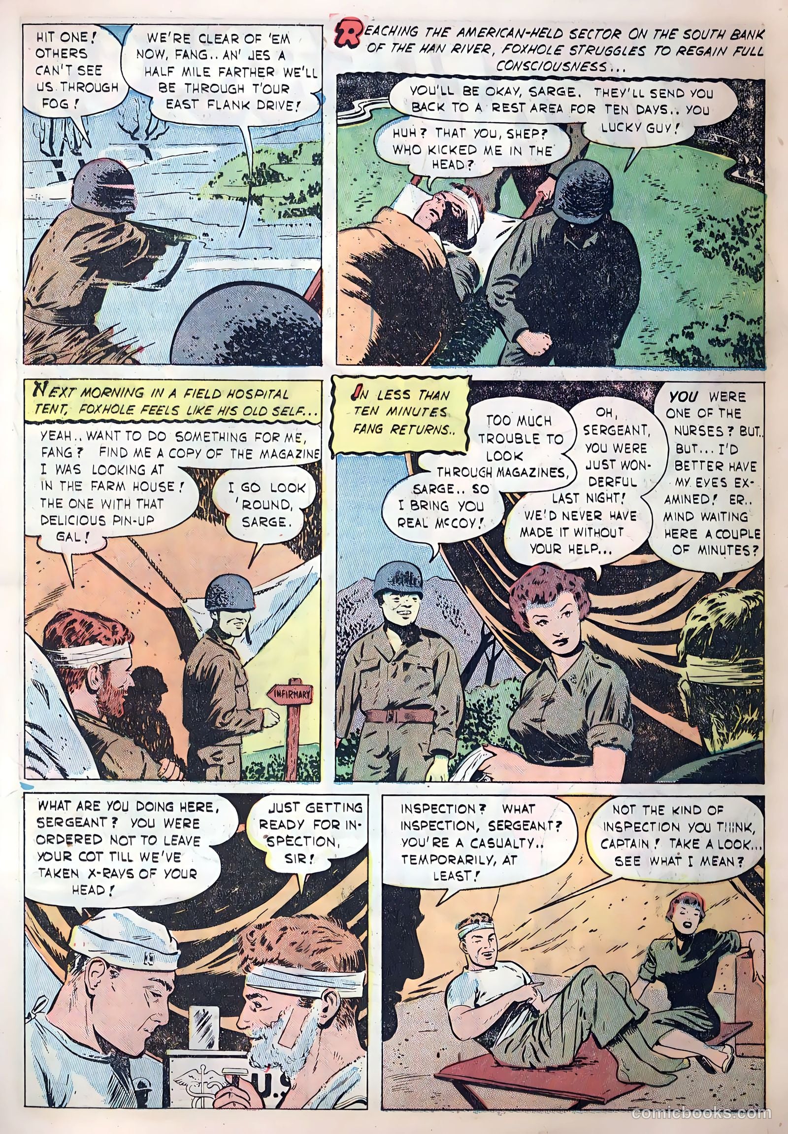 Fightin' Marines #1 (1950) — page 19 of 36