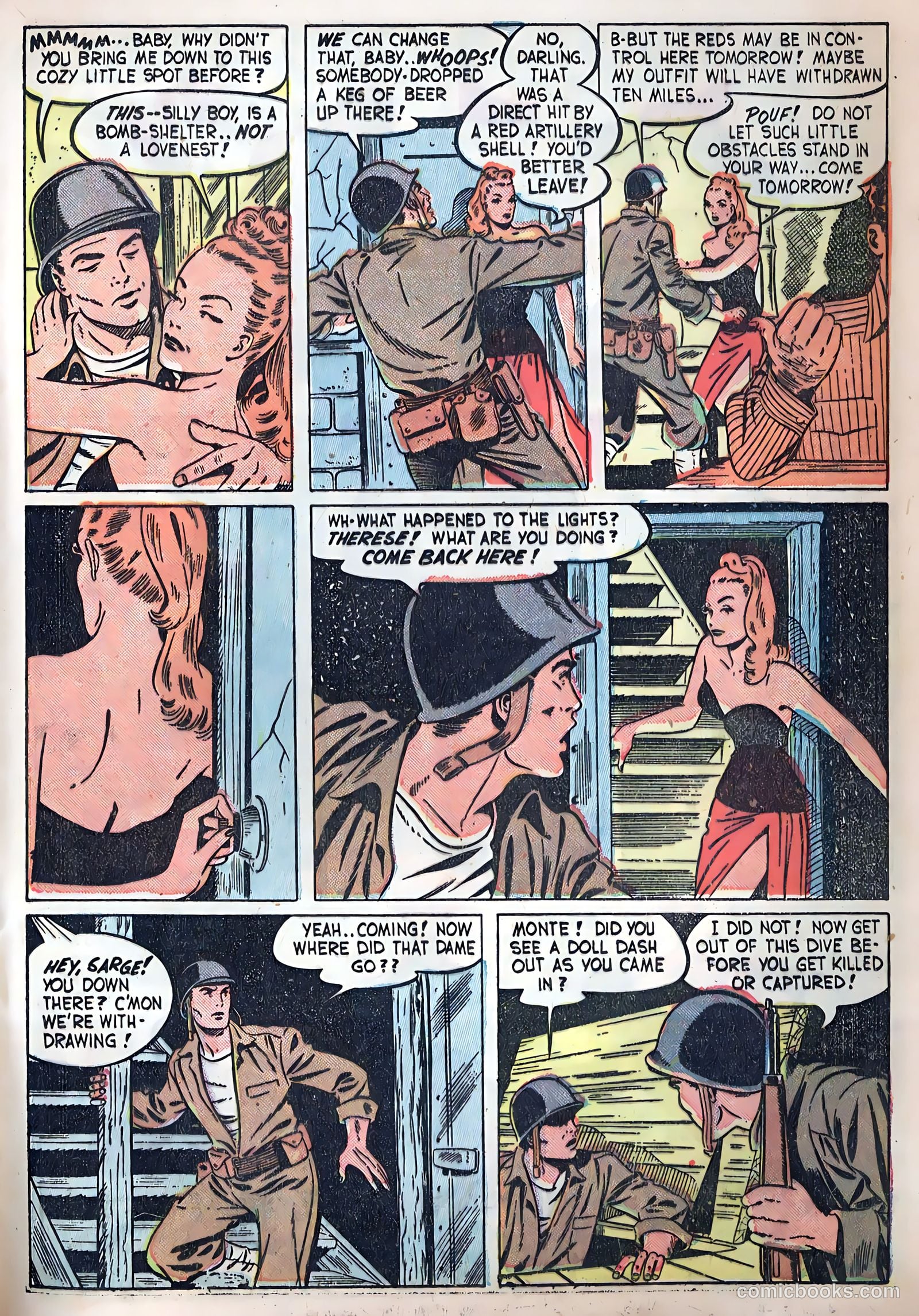 Fightin' Marines #1 (1950) — page 21 of 36