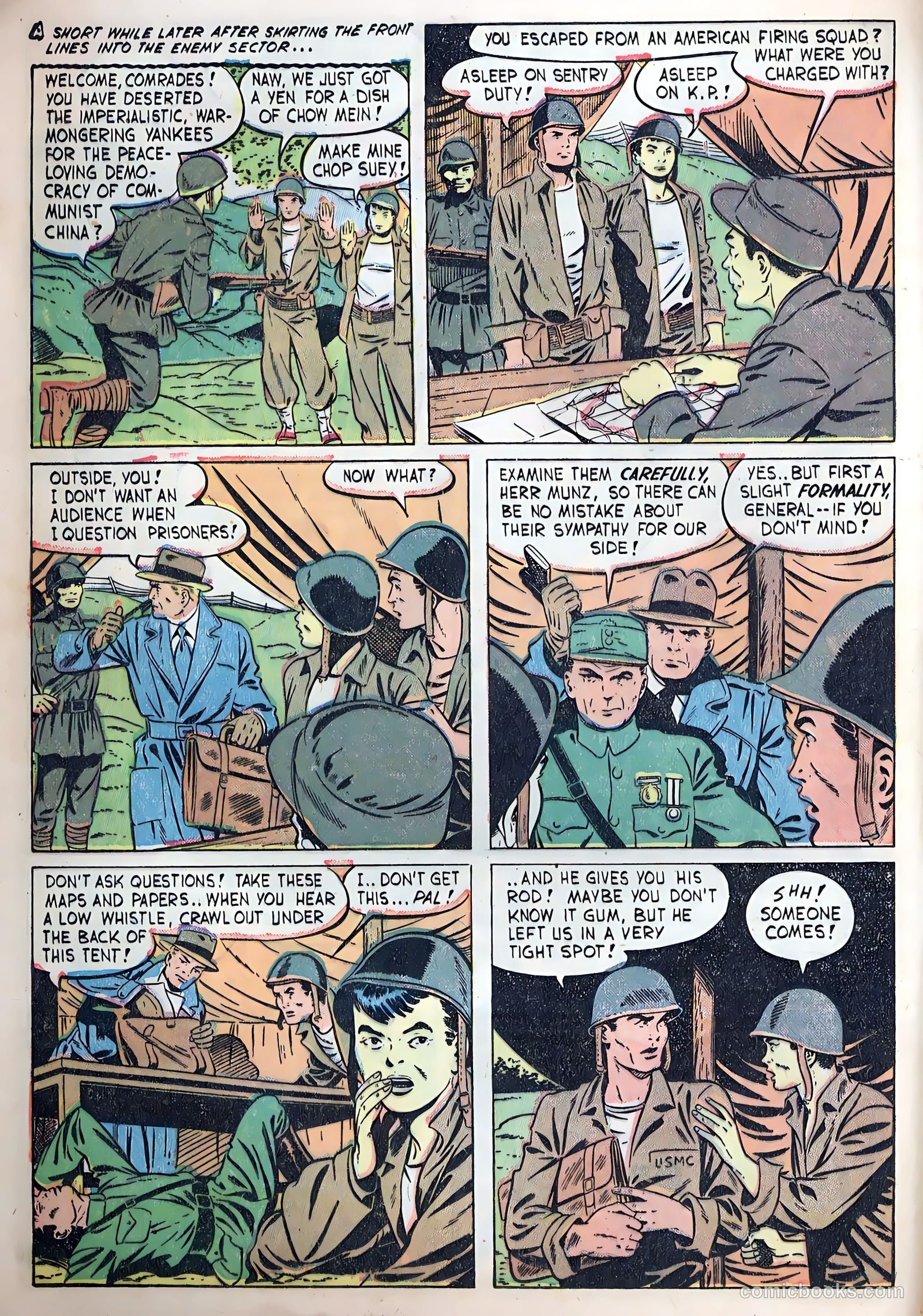 Fightin' Marines #1 (1950) — page 24 of 36