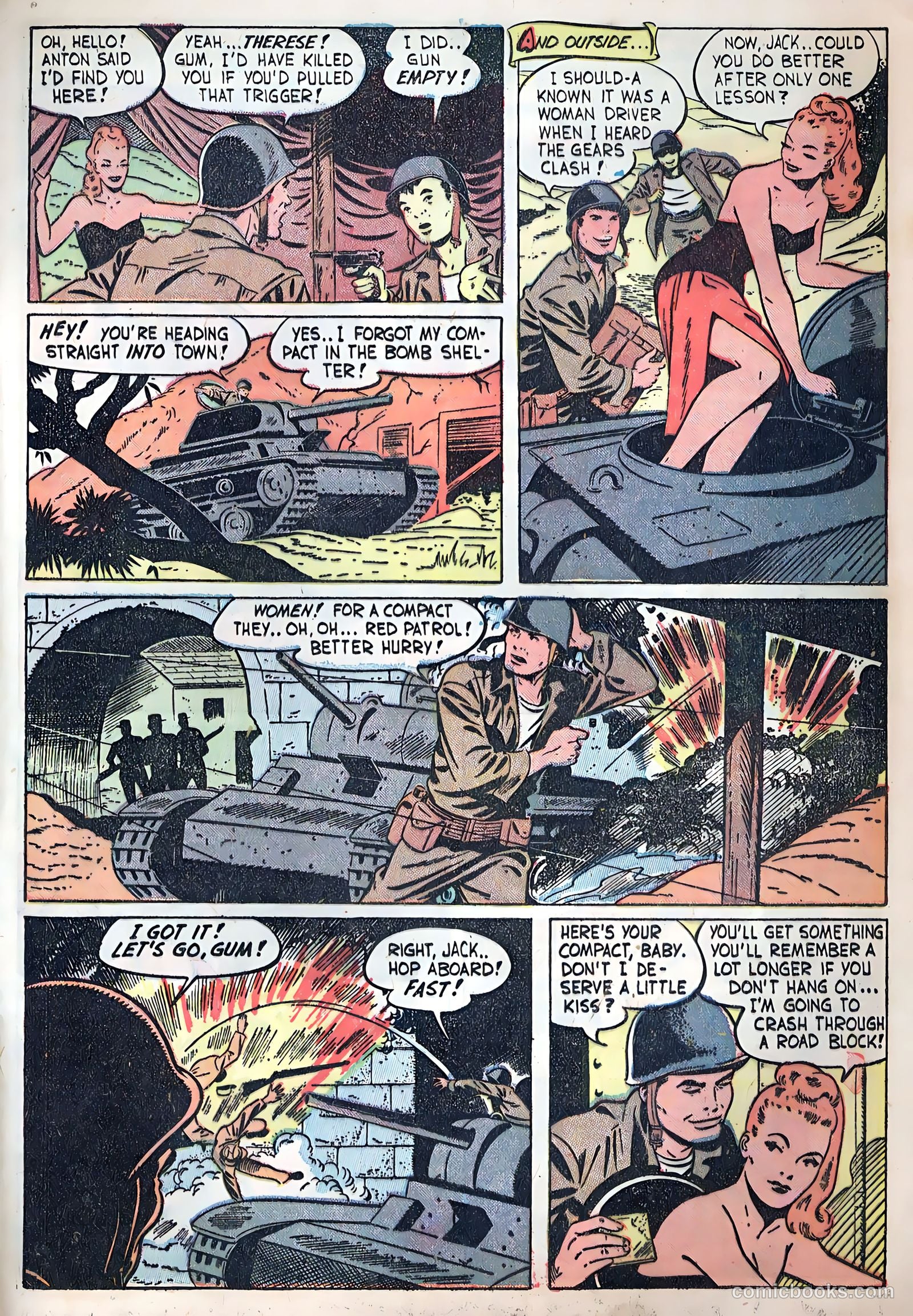 Fightin' Marines #1 (1950) — page 25 of 36