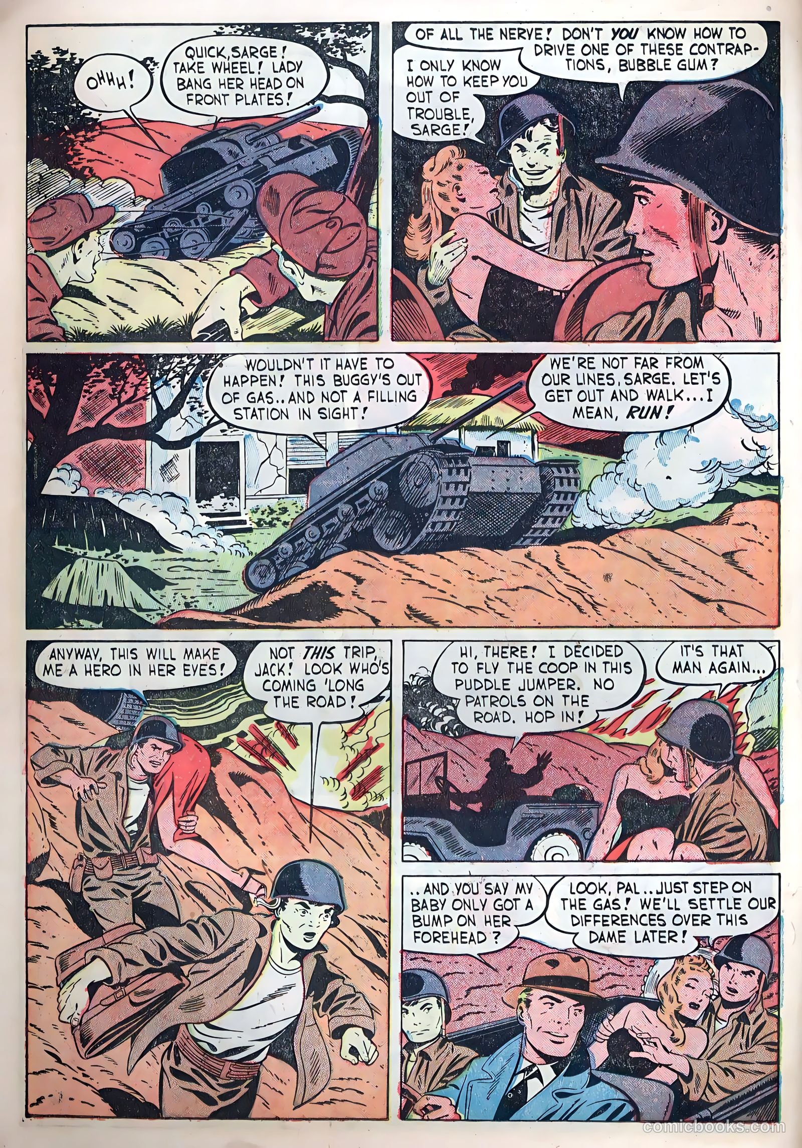 Fightin' Marines #1 (1950) — page 26 of 36