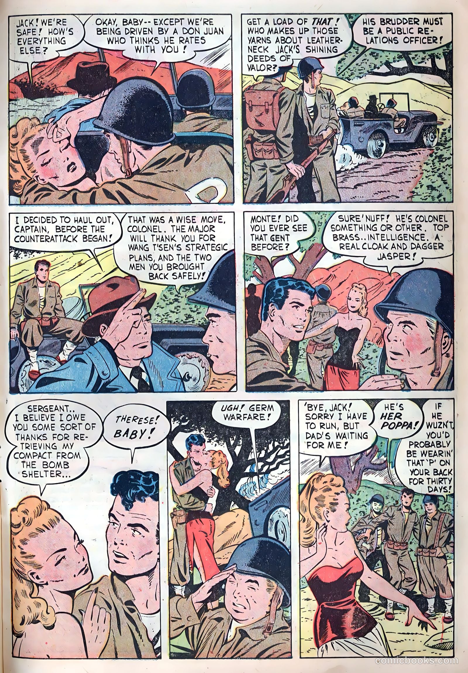 Fightin' Marines #1 (1950) — page 27 of 36