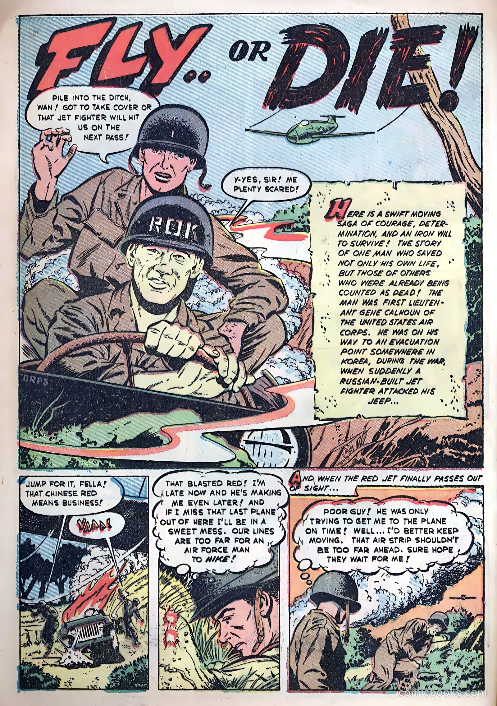 Fightin' Marines #1 (1950) — page 28 of 36