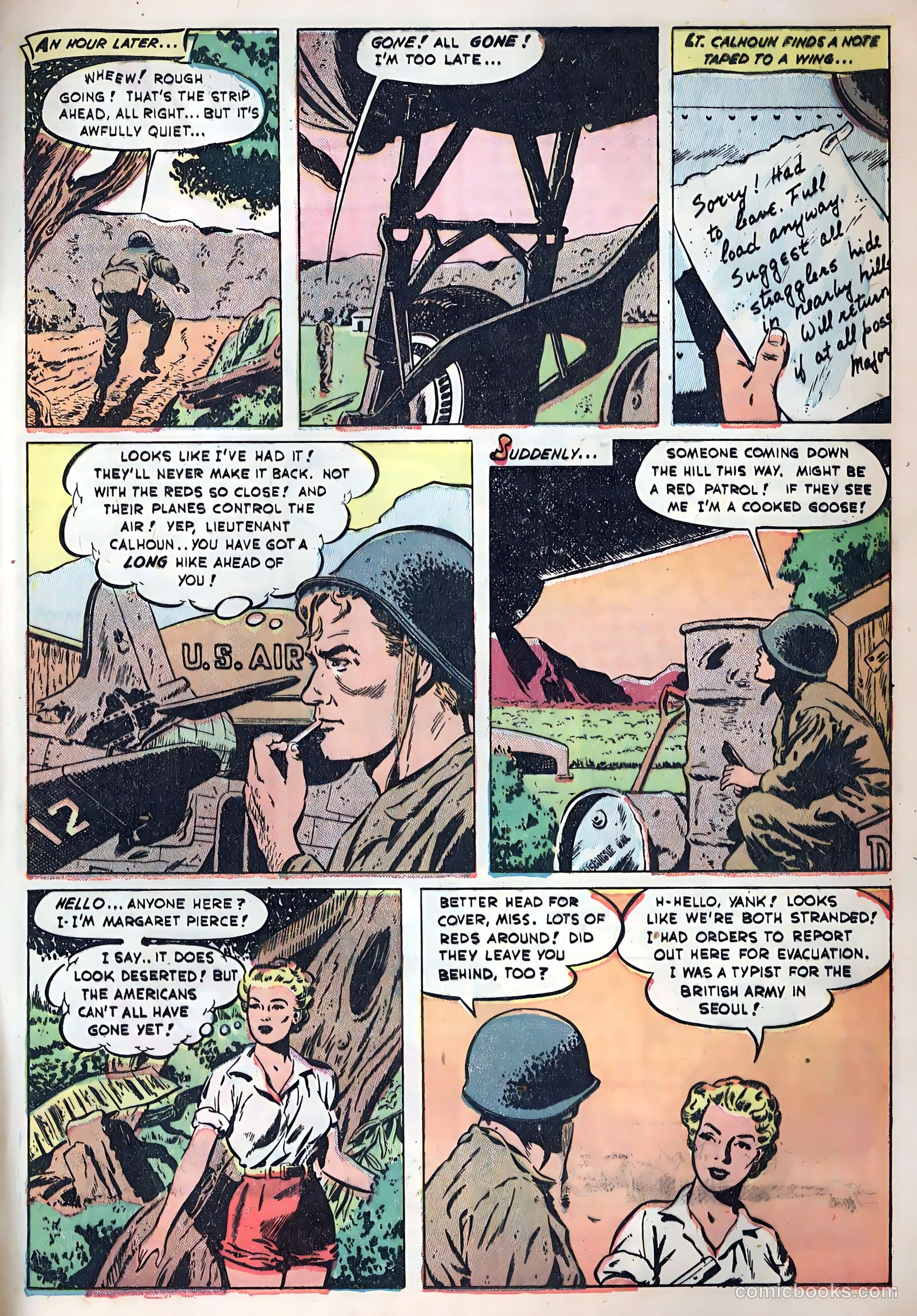 Fightin' Marines #1 (1950) — page 29 of 36