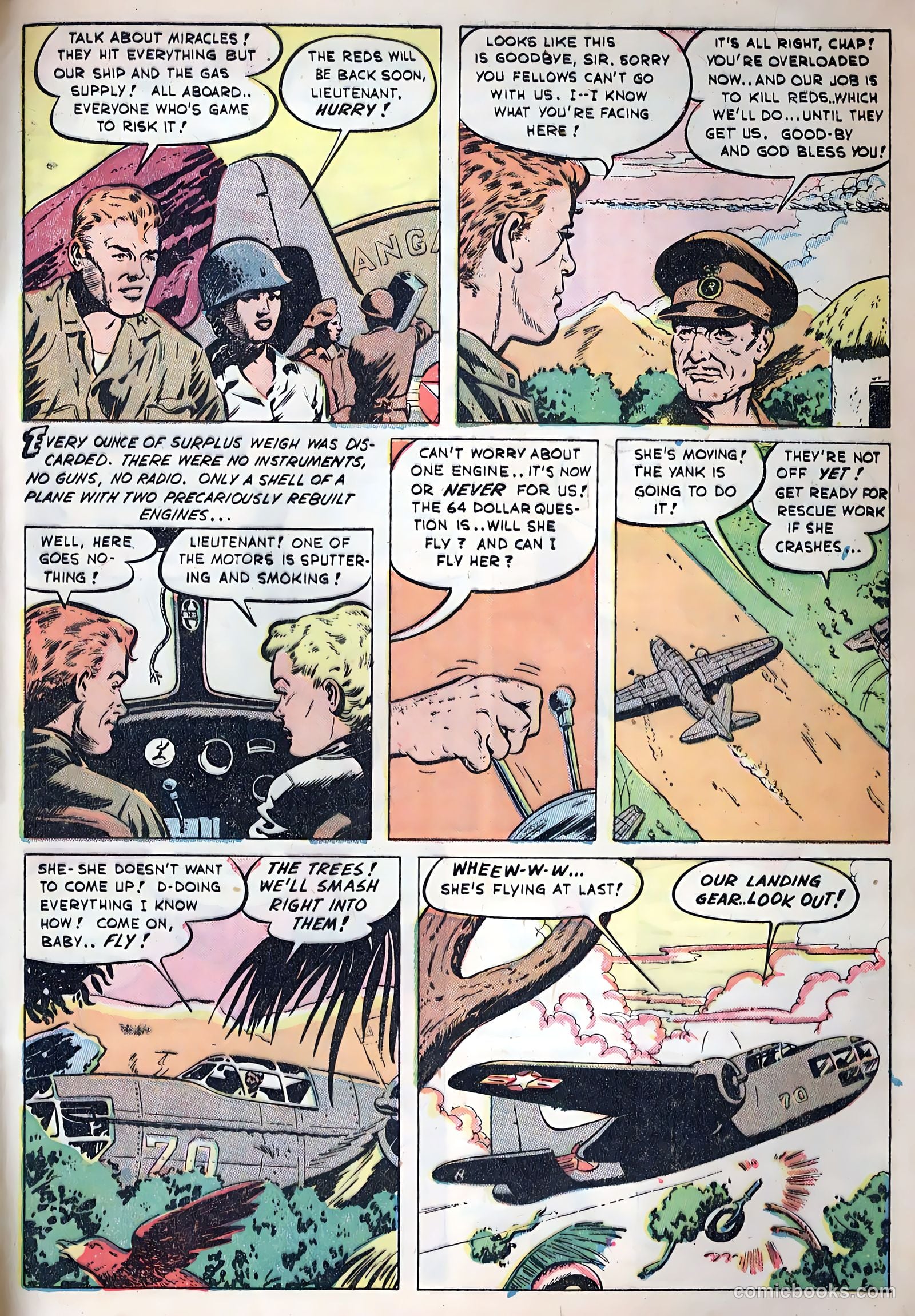 Fightin' Marines #1 (1950) — page 33 of 36