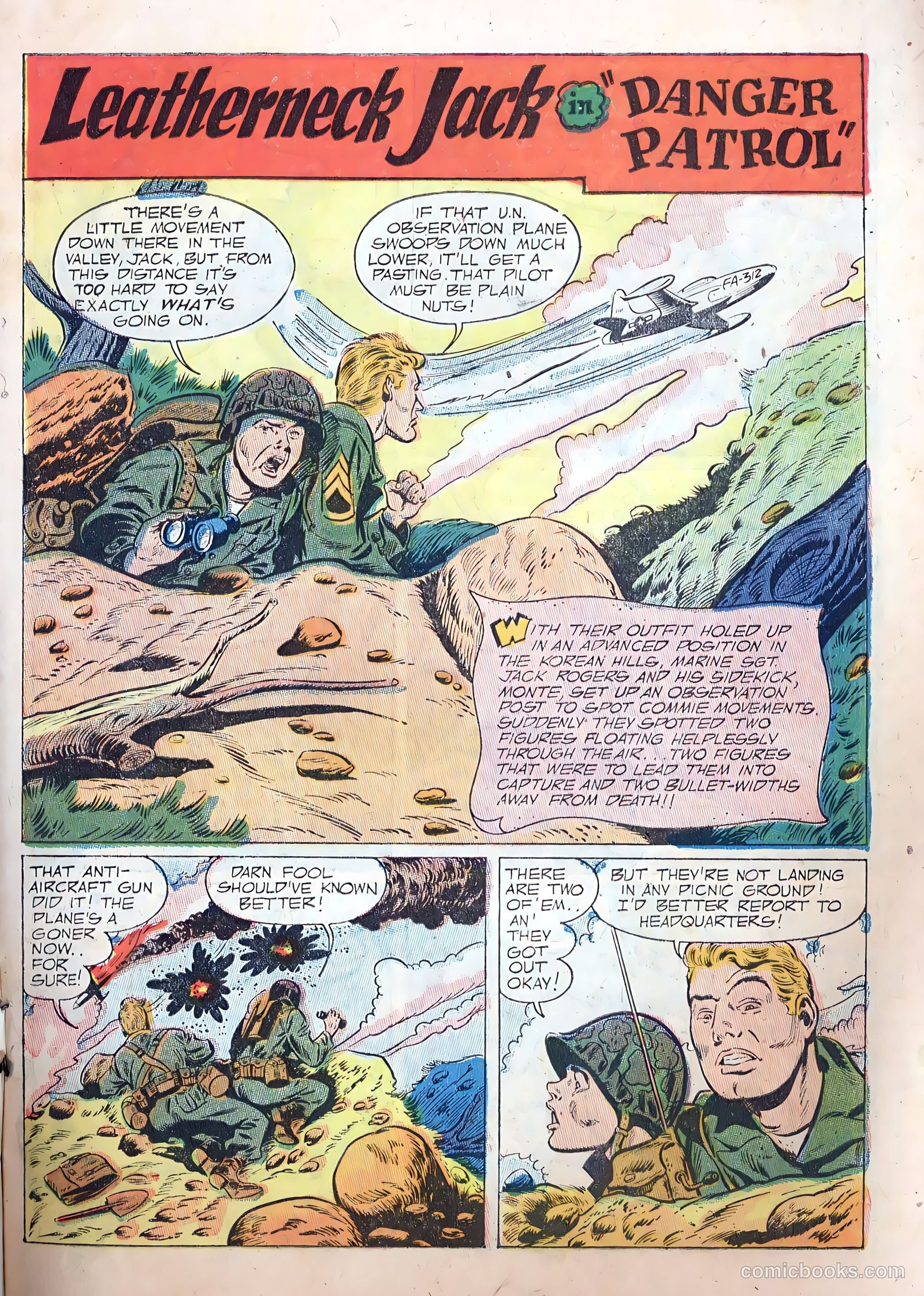 Fightin' Marines #10 (1952) — page 3 of 36