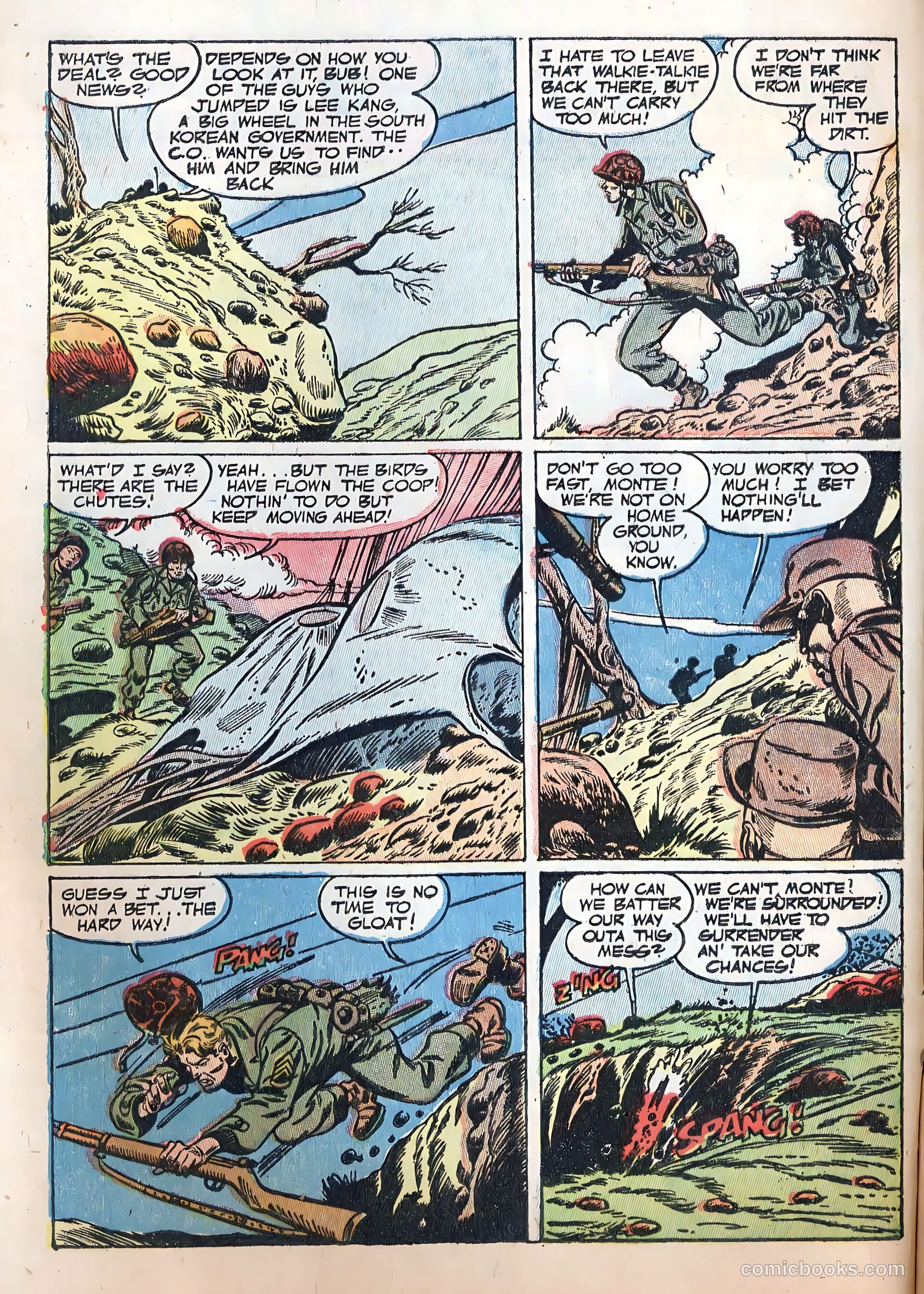 Fightin' Marines #10 (1952) — page 4 of 36