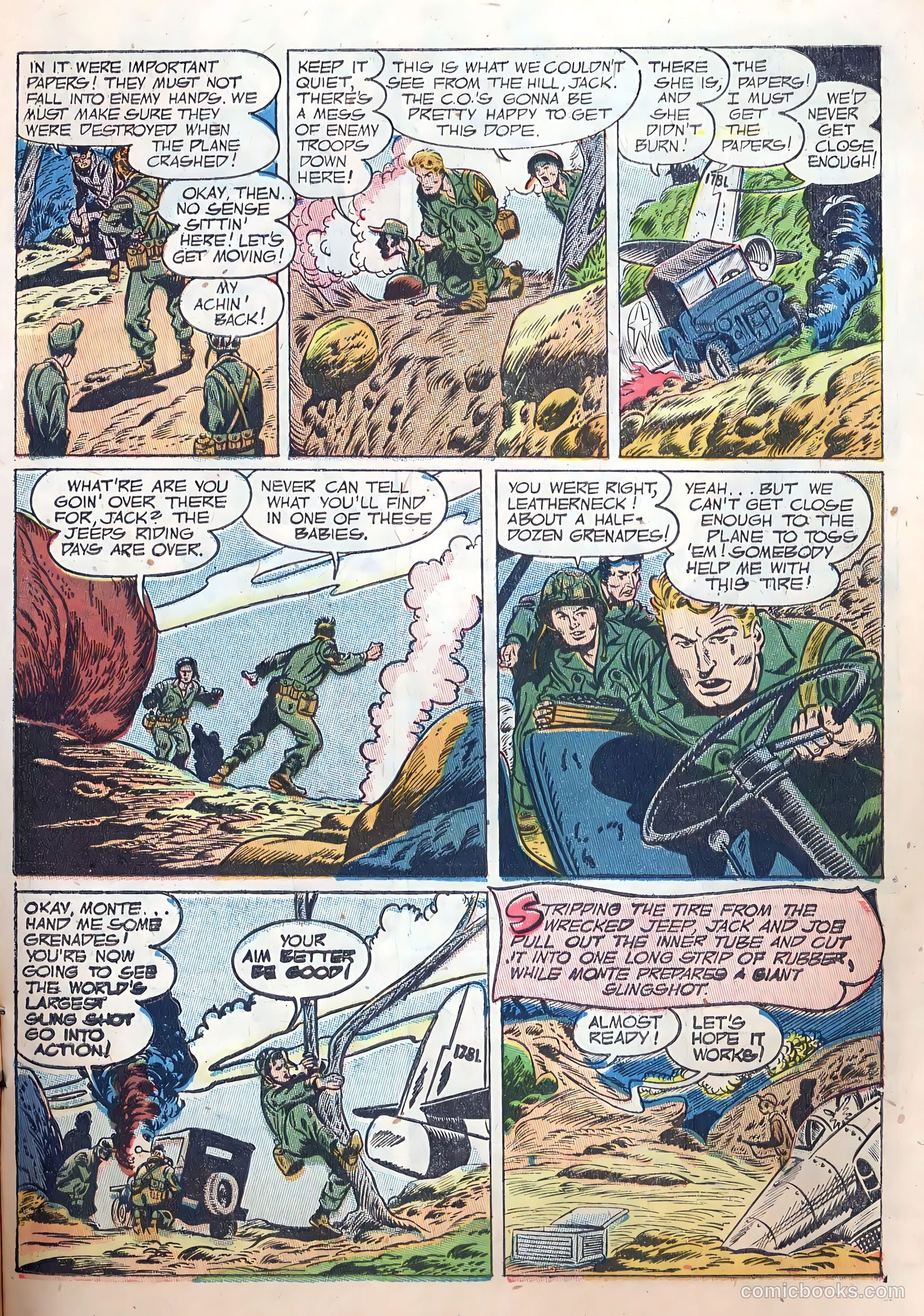 Fightin' Marines #10 (1952) — page 7 of 36