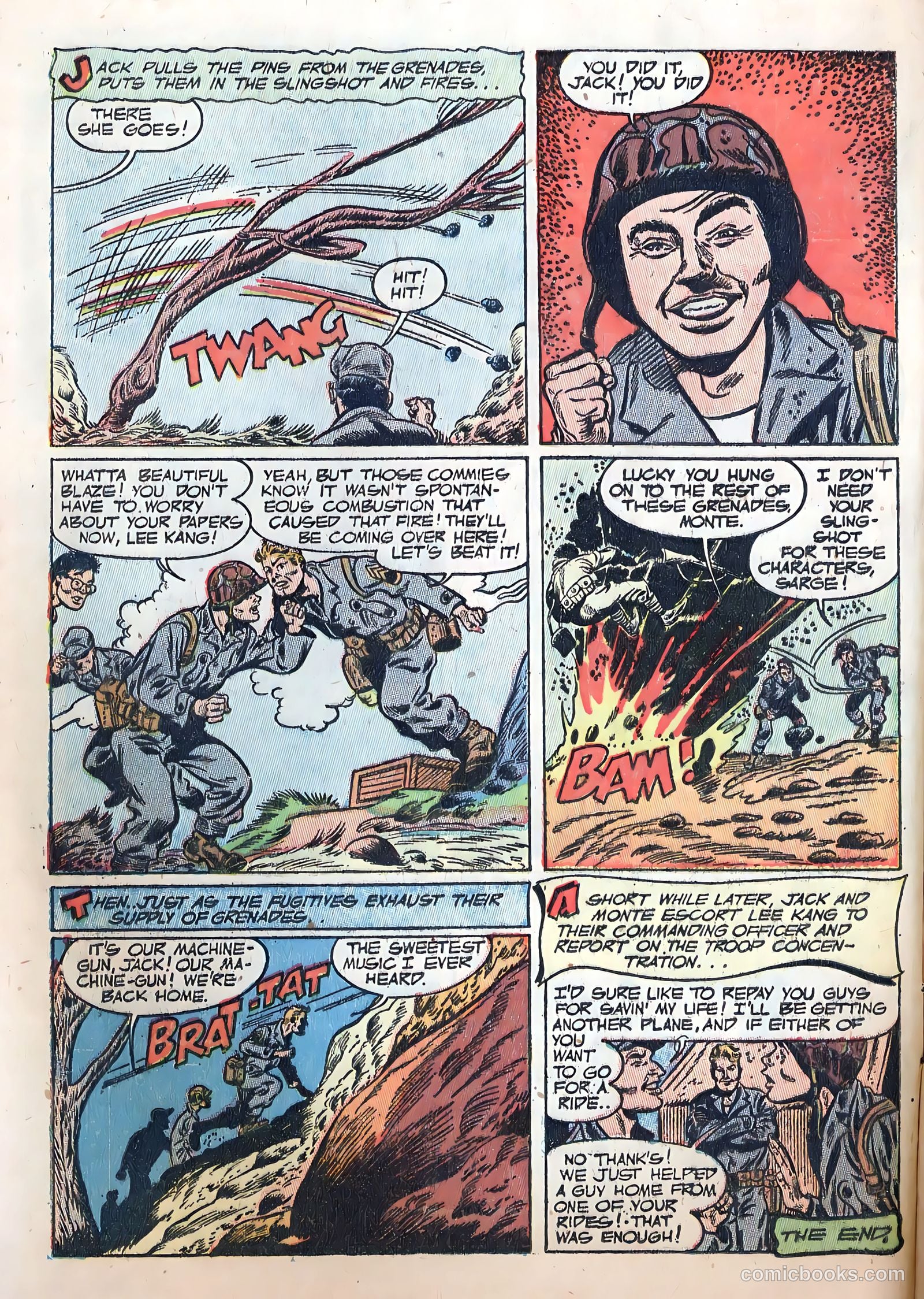 Fightin' Marines #10 (1952) — page 8 of 36
