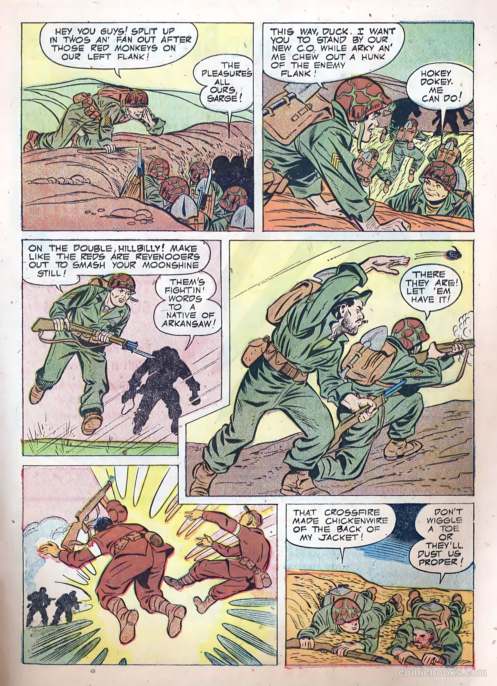 Fightin' Marines #10 (1952) — page 11 of 36