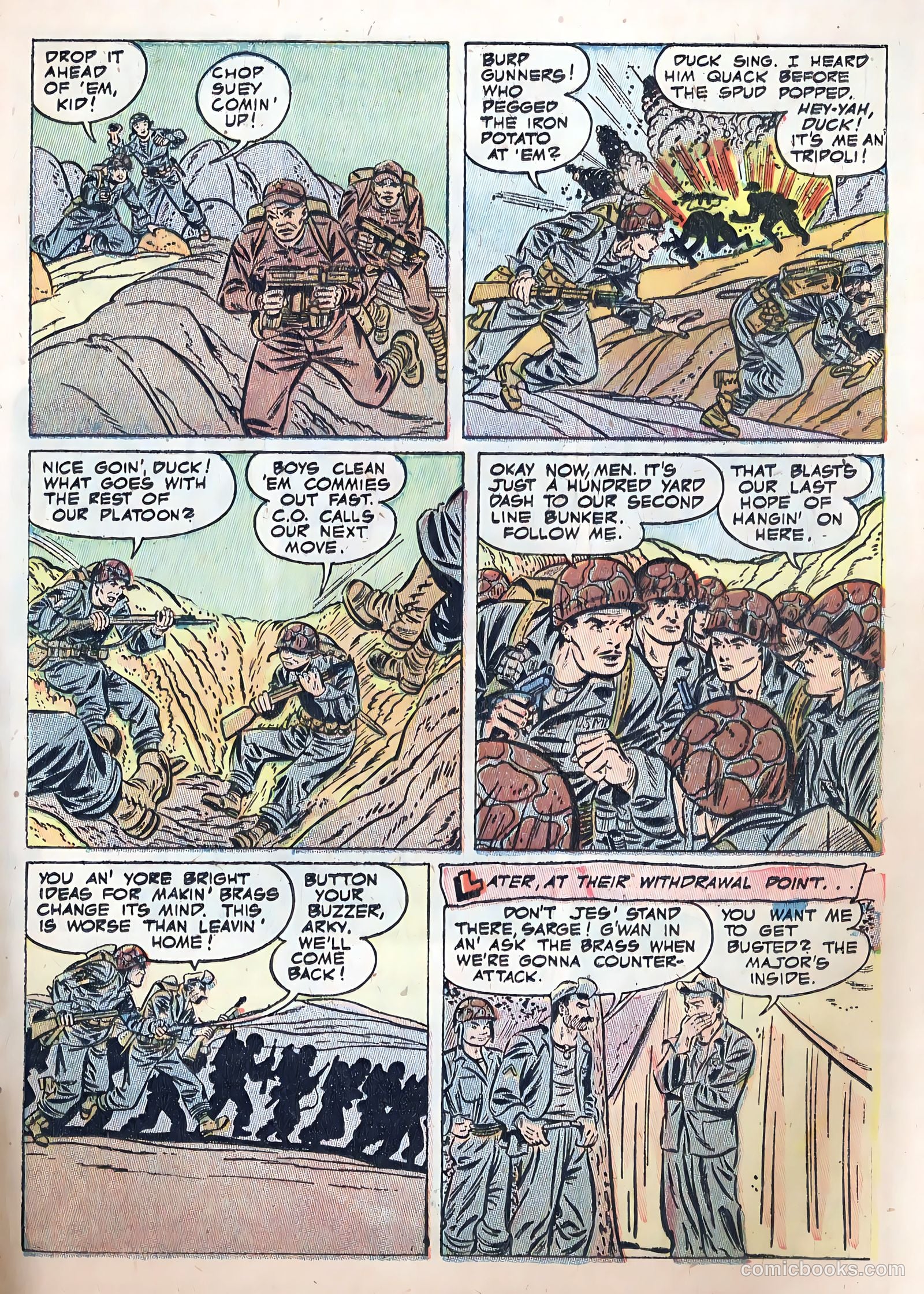 Fightin' Marines #10 (1952) — page 13 of 36