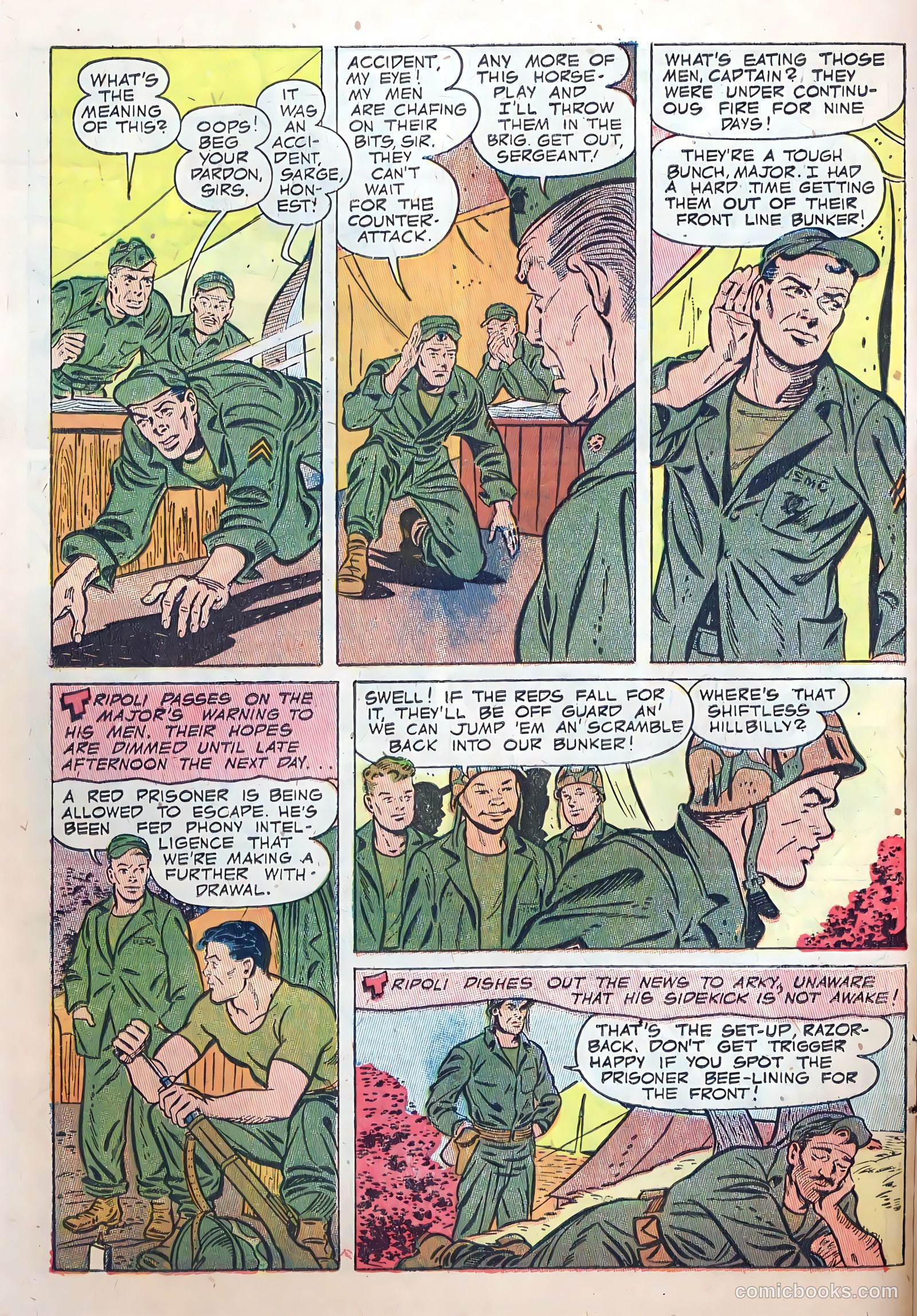 Fightin' Marines #10 (1952) — page 14 of 36