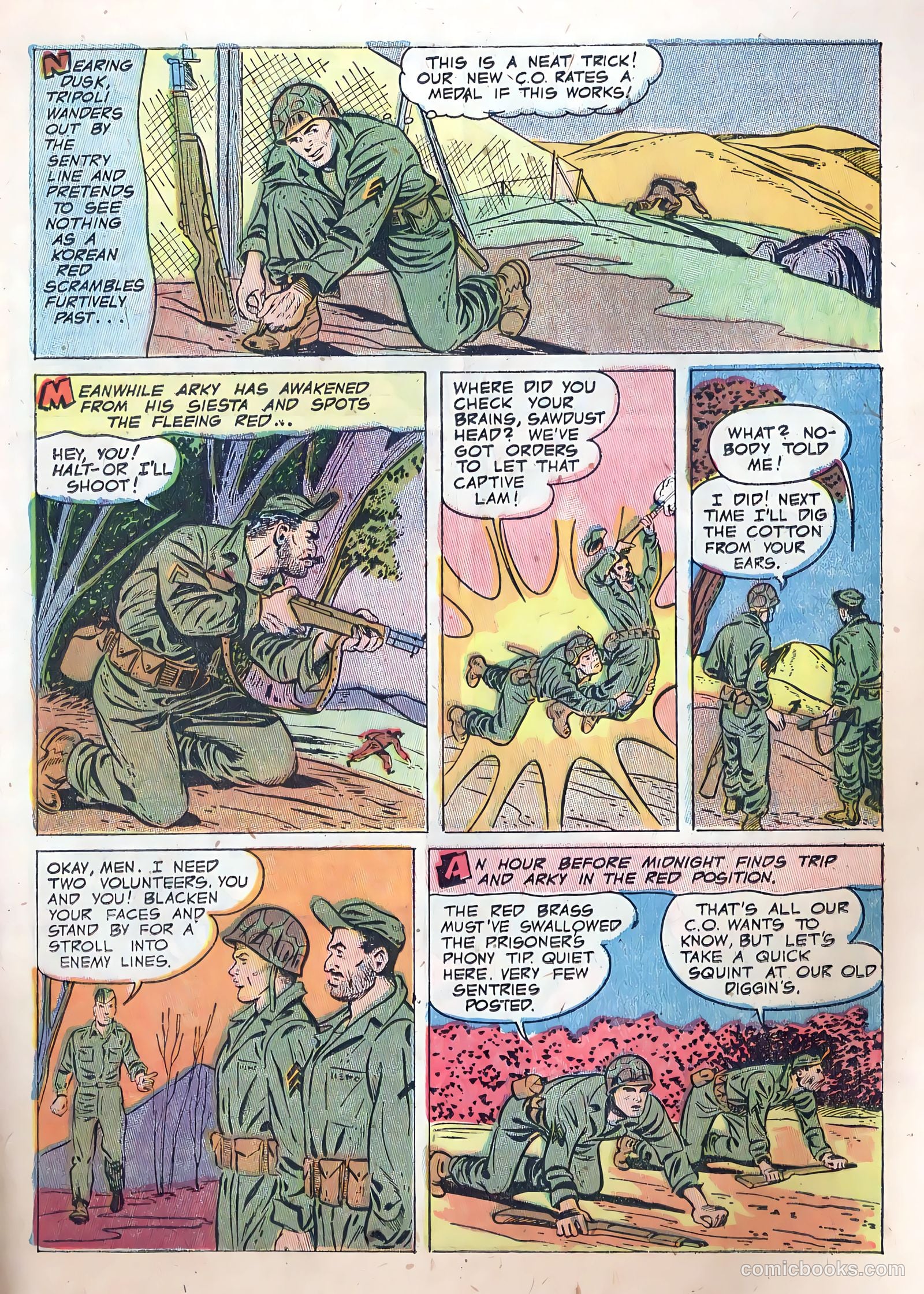 Fightin' Marines #10 (1952) — page 15 of 36