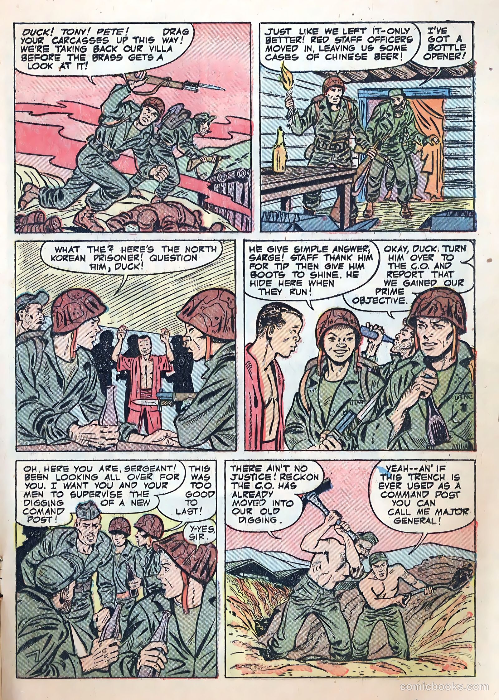 Fightin' Marines #10 (1952) — page 17 of 36