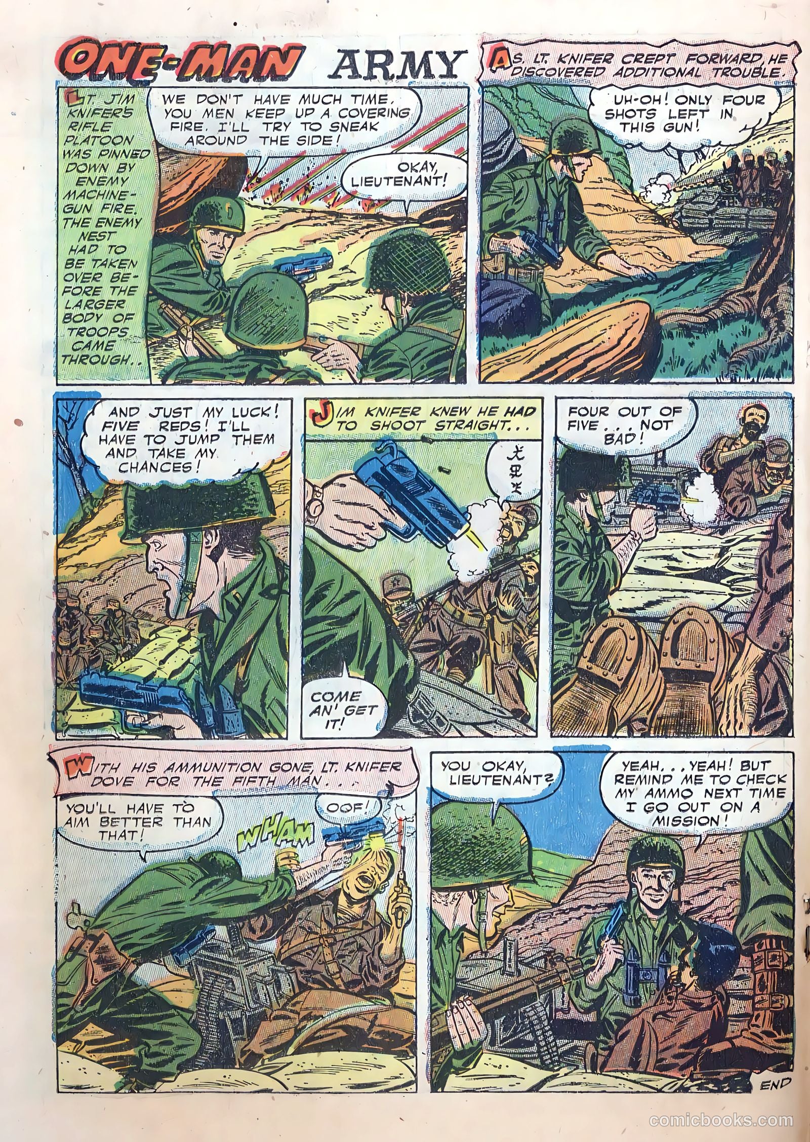 Fightin' Marines #10 (1952) — page 18 of 36