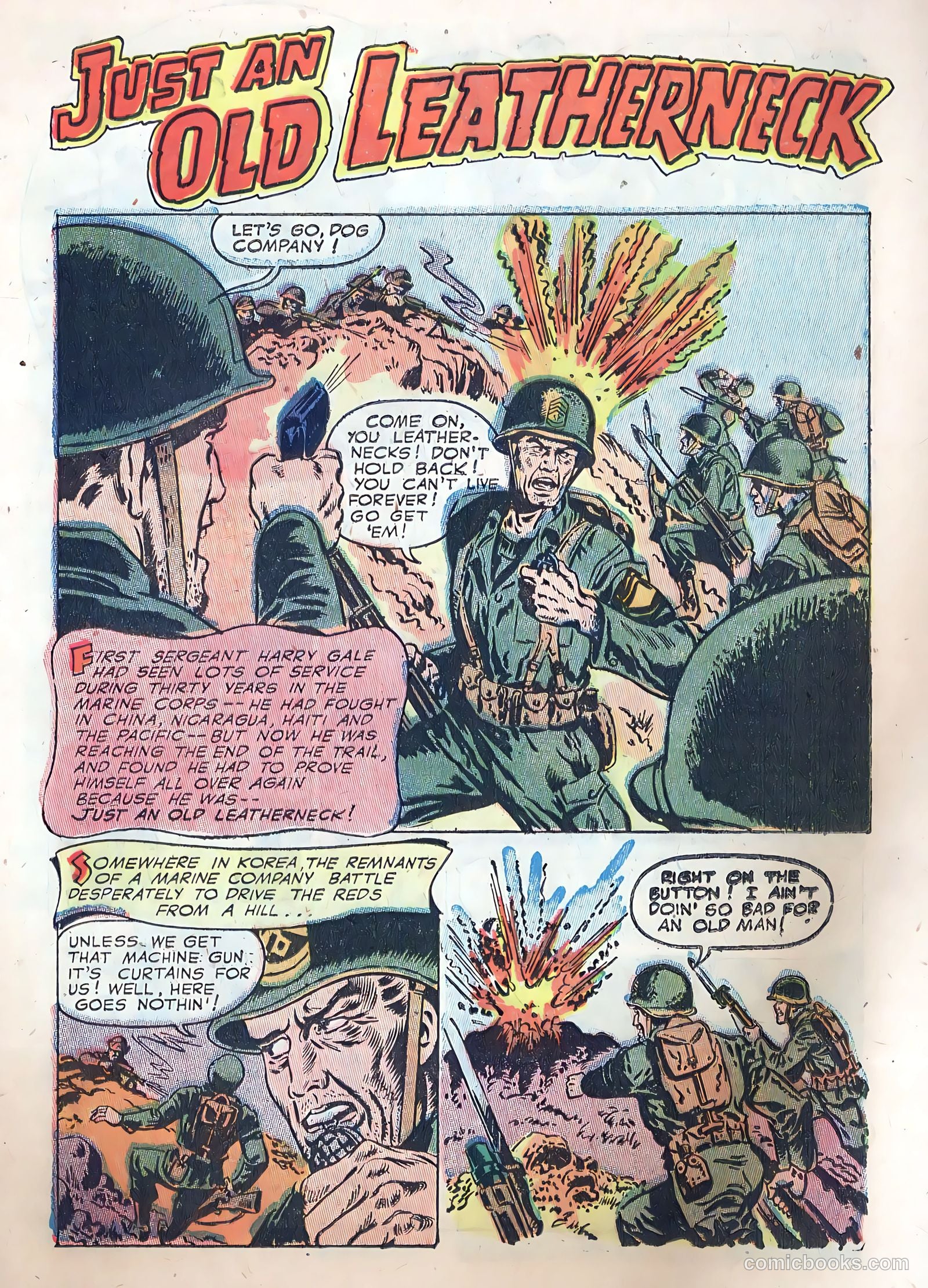Fightin' Marines #10 (1952) — page 19 of 36