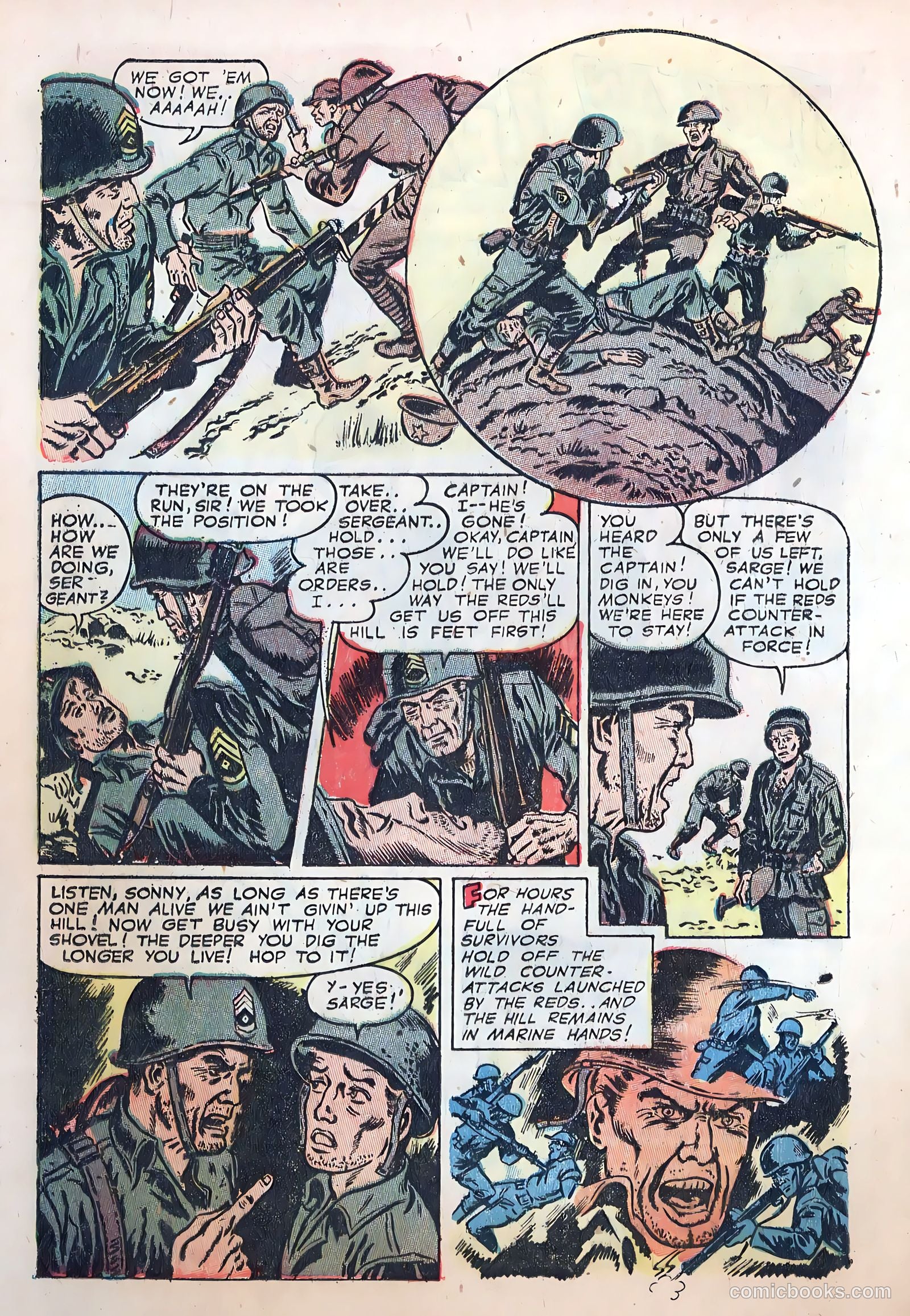 Fightin' Marines #10 (1952) — page 20 of 36