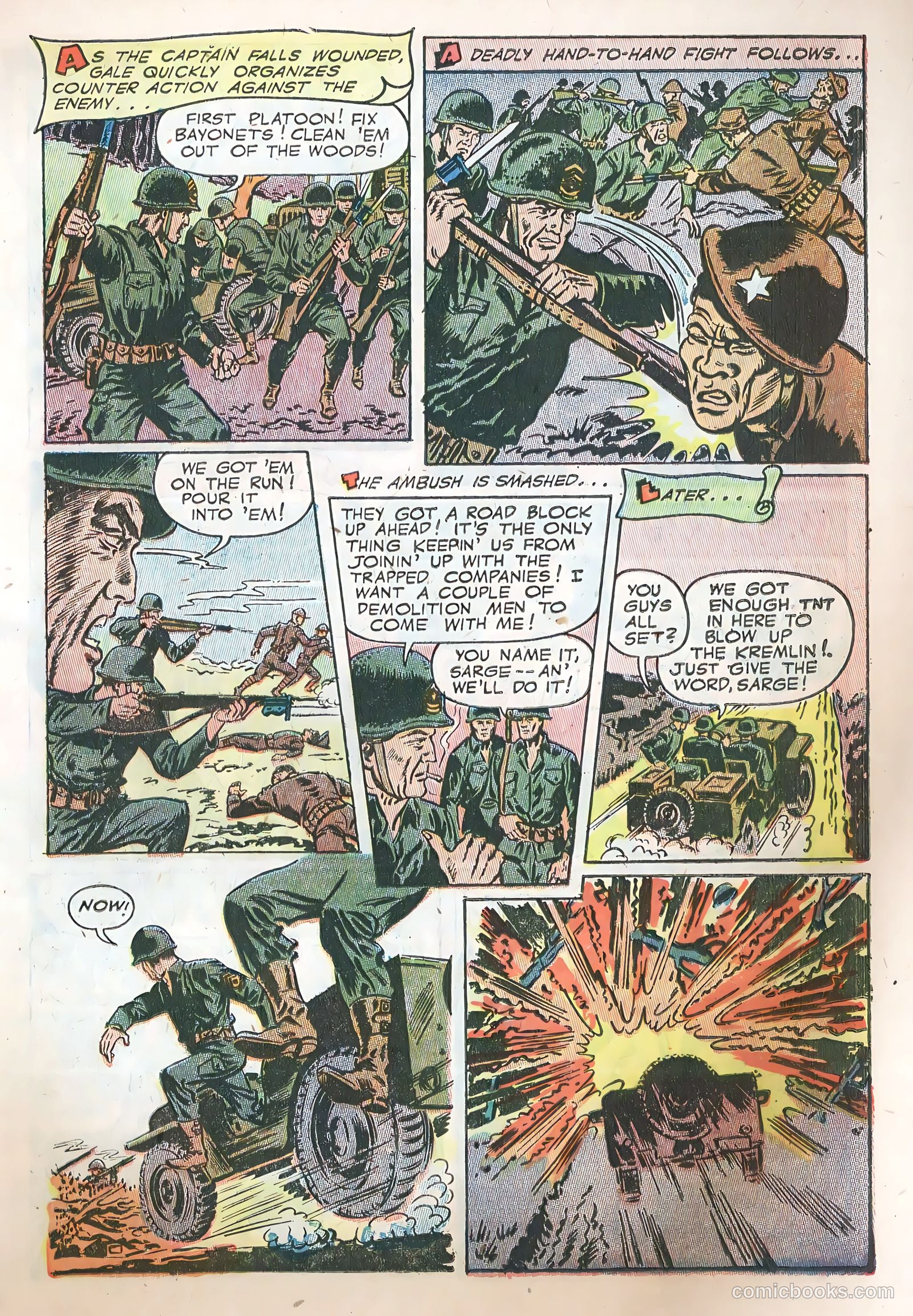 Fightin' Marines #10 (1952) — page 23 of 36
