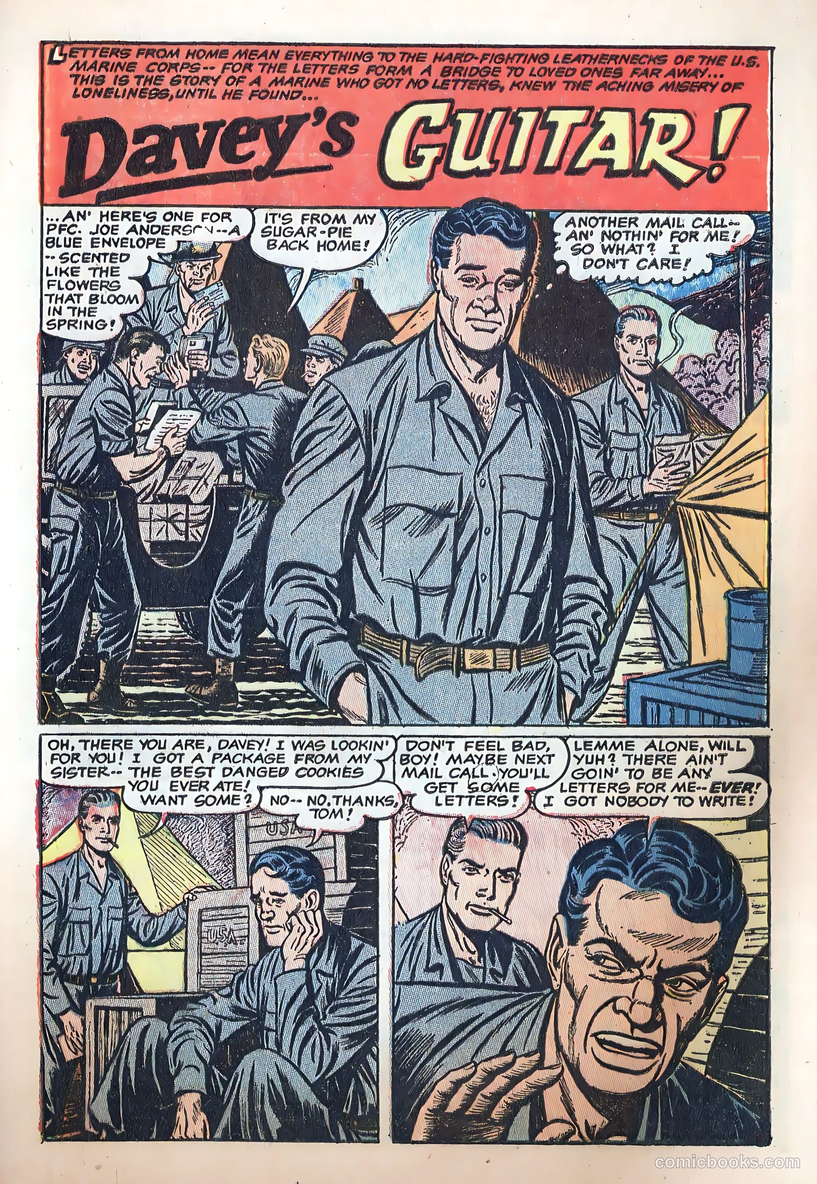 Fightin' Marines #10 (1952) — page 29 of 36